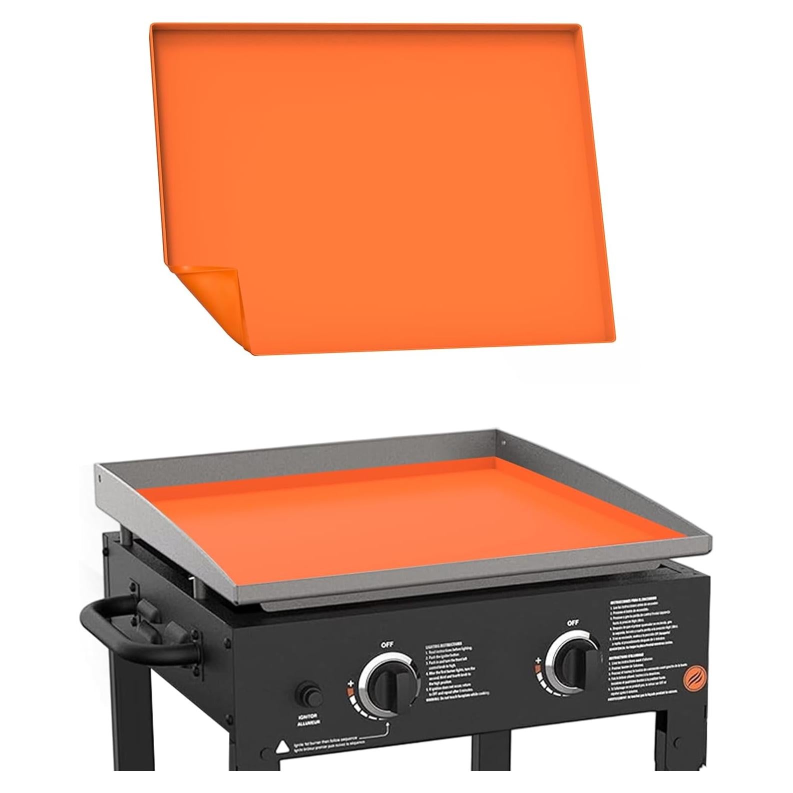 Cubierta de Silicona AndoBubblu para Plancha 22" Naranja