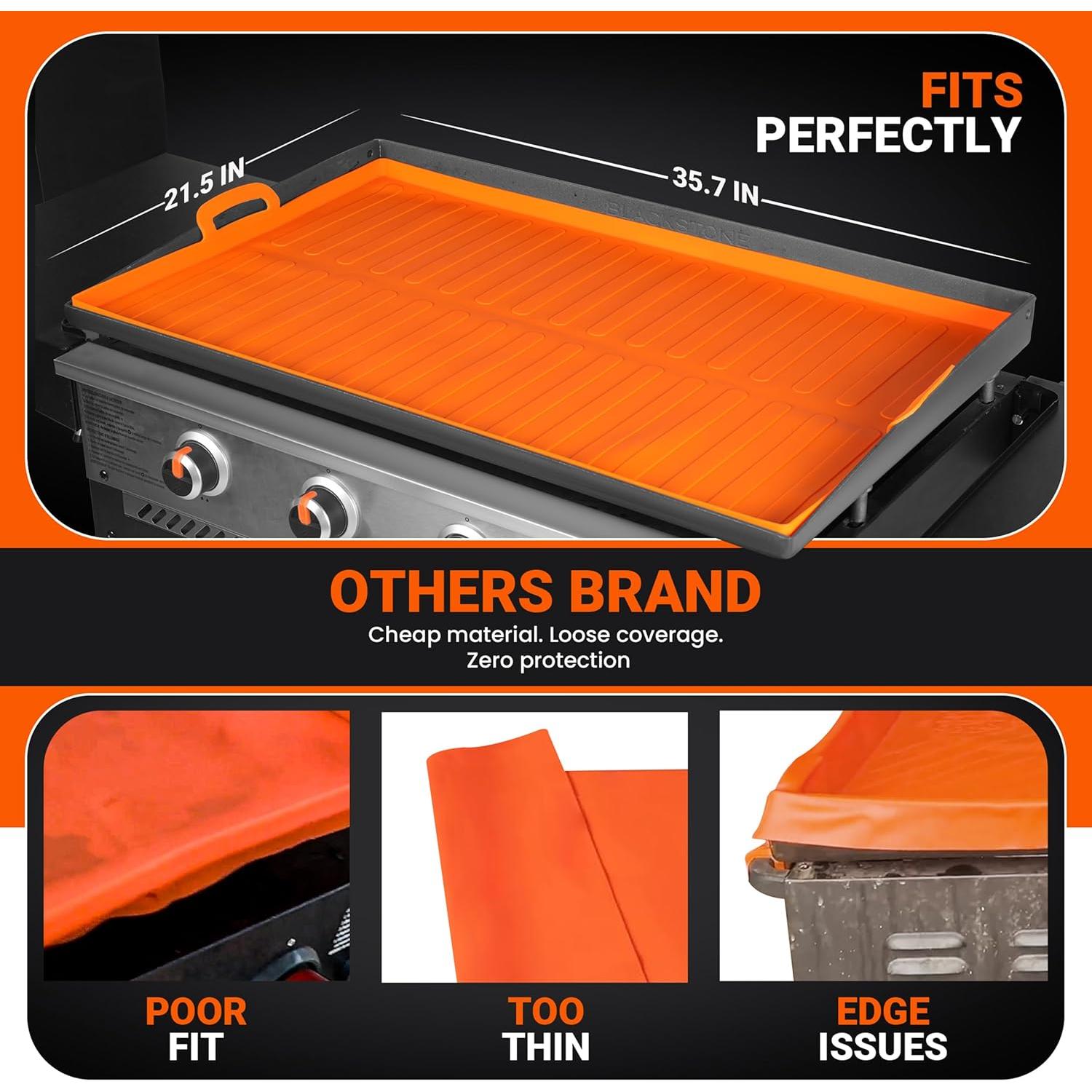 Mat de Silicona 36" JUAF para Parrilla Blackstone - Resistente al Calor