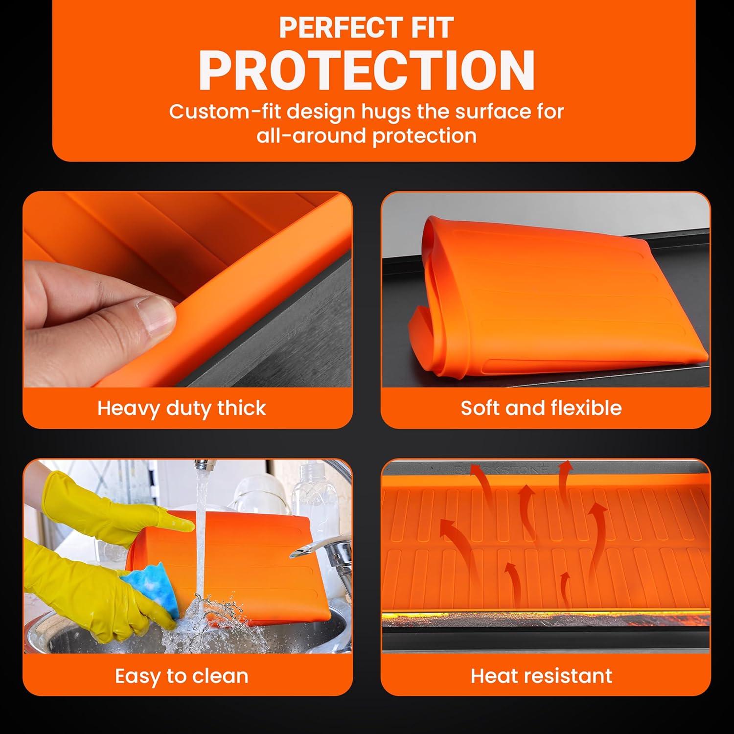 Mat de Silicona 36" JUAF para Parrilla Blackstone - Resistente al Calor