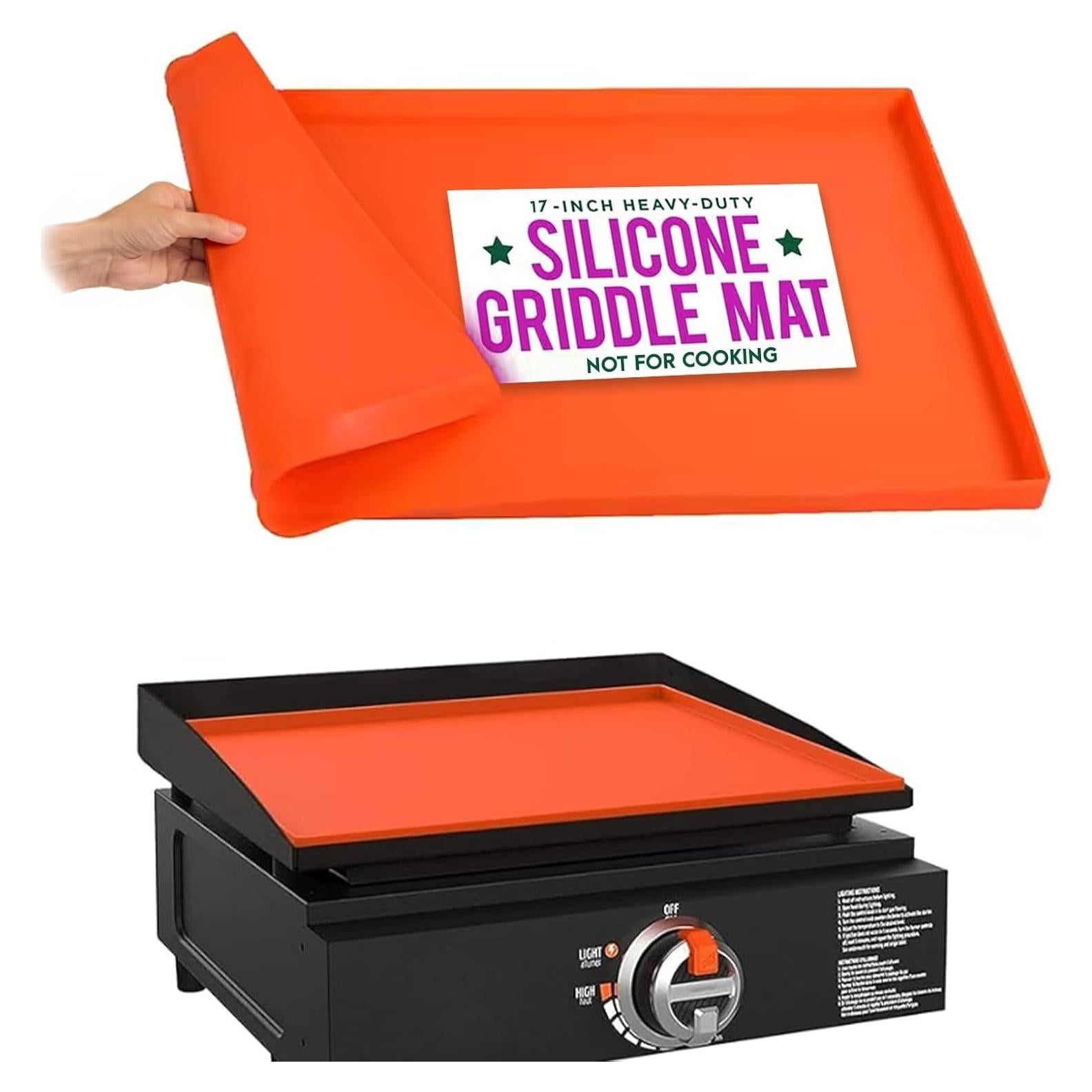 Cubierta de Silicona DusBas para Plancha Blackstone 43x39 cm