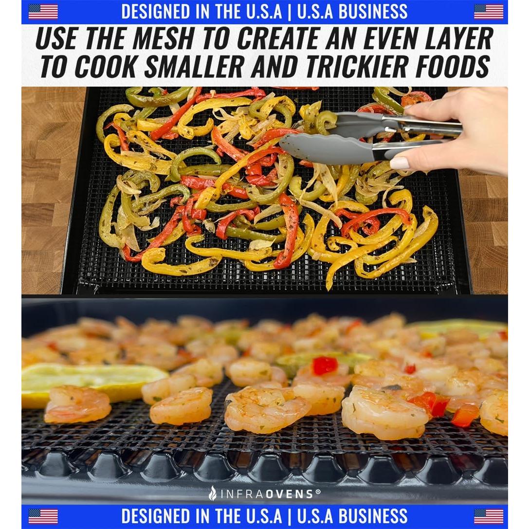 Mats Reutilizables para Grill Ninja GR101 - Set Antiadherente