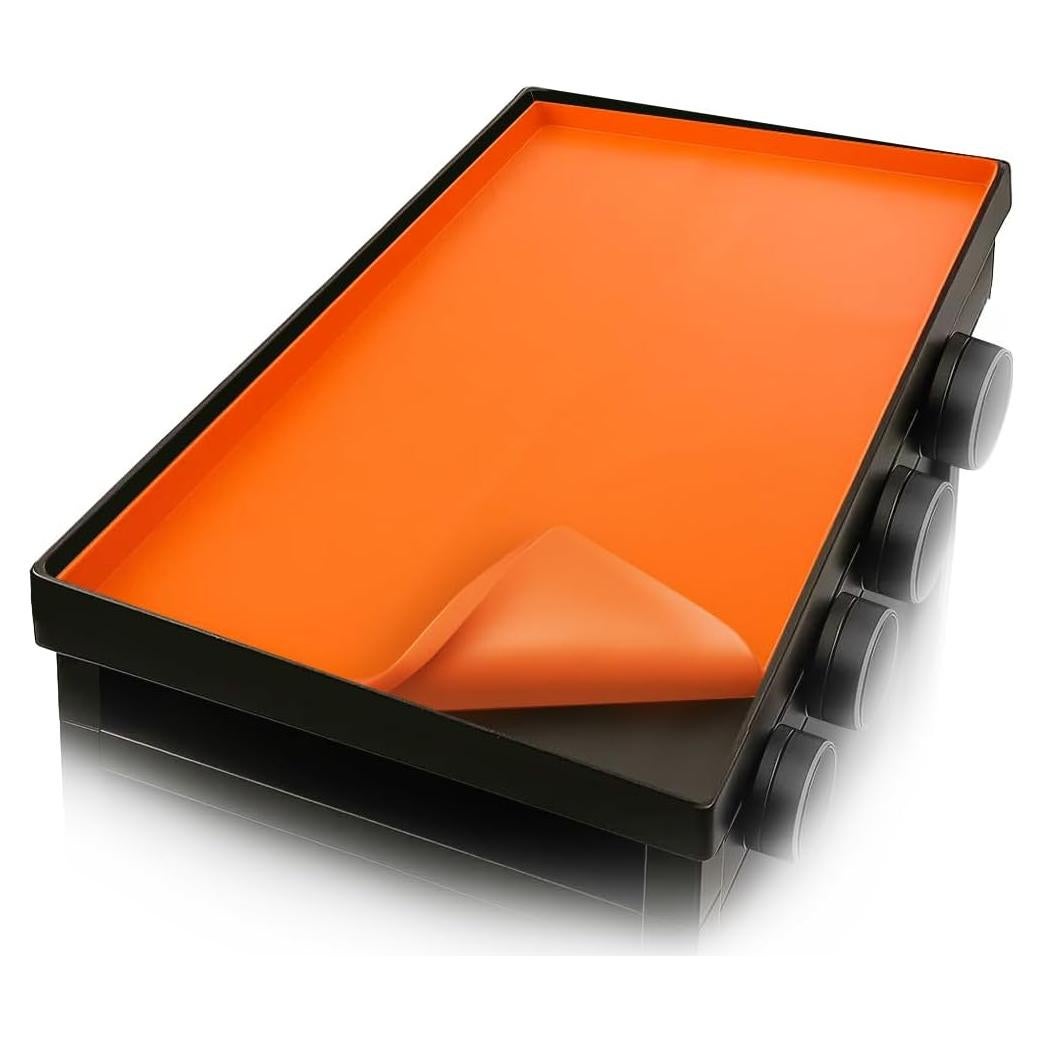 Mat de Silicona GriddleMATe 90x55 cm Naranja para Parrilla