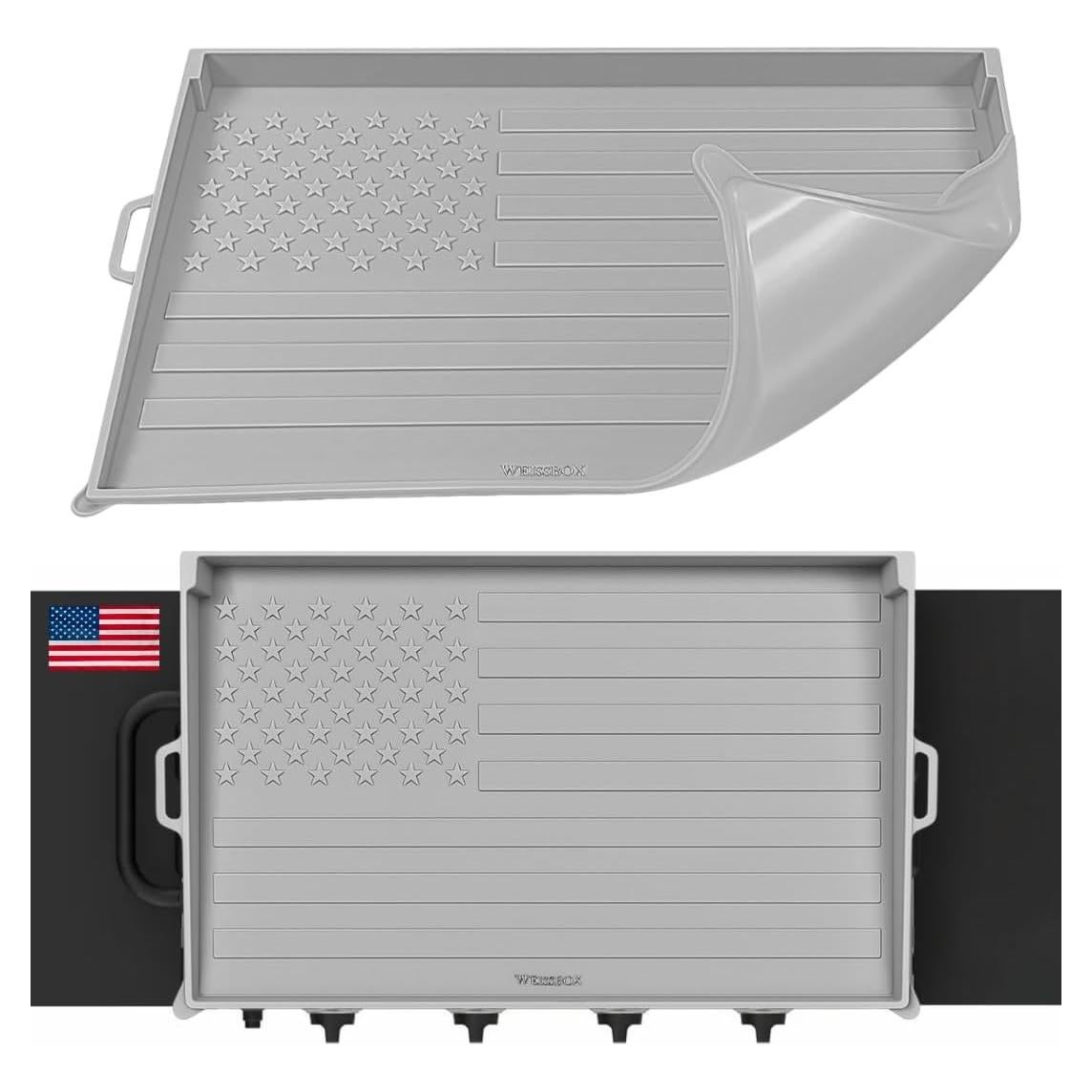 Alfombrilla de silicona WEISSBOX para plancha Blackstone 91 cm