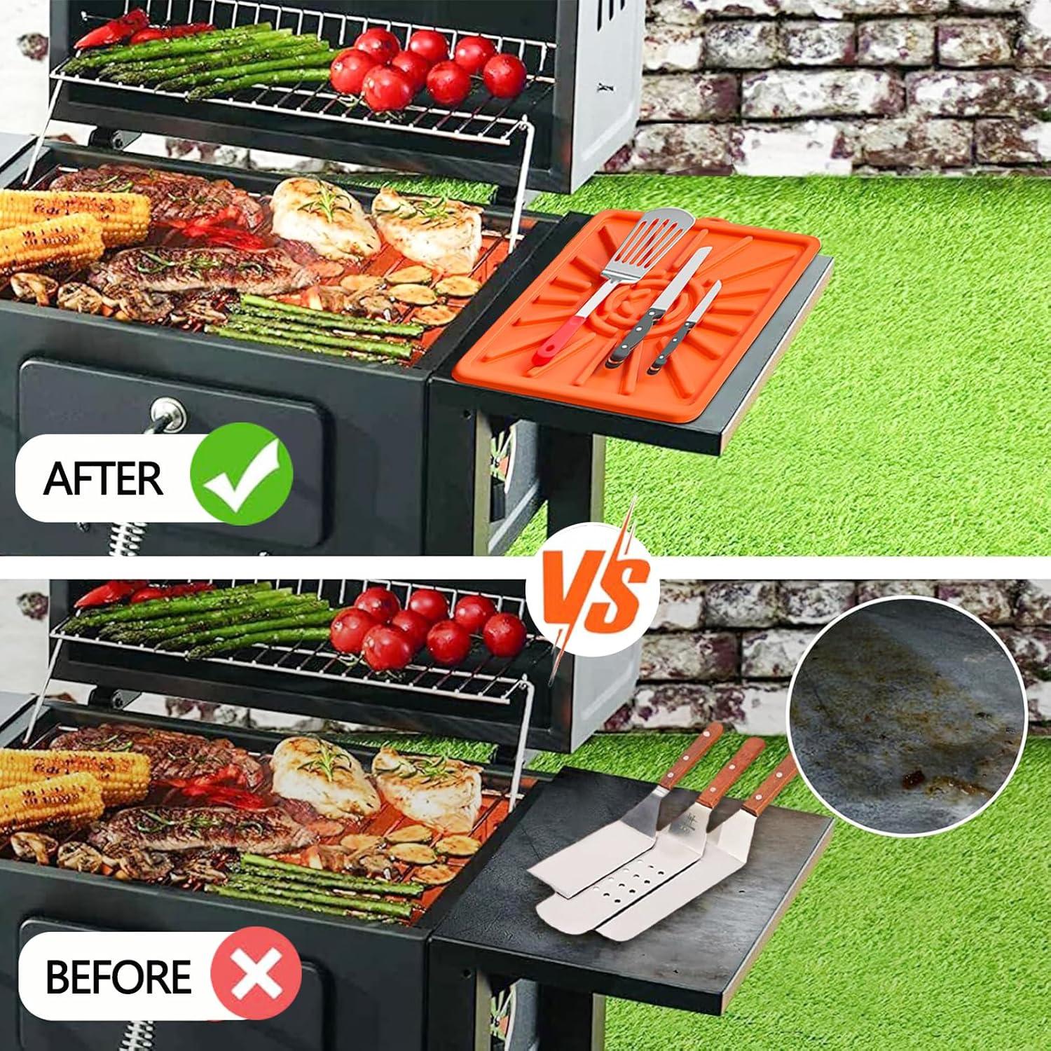 Accesorios para Parrilla Blackstone 4 Pcs - Almohadilla y Limpieza