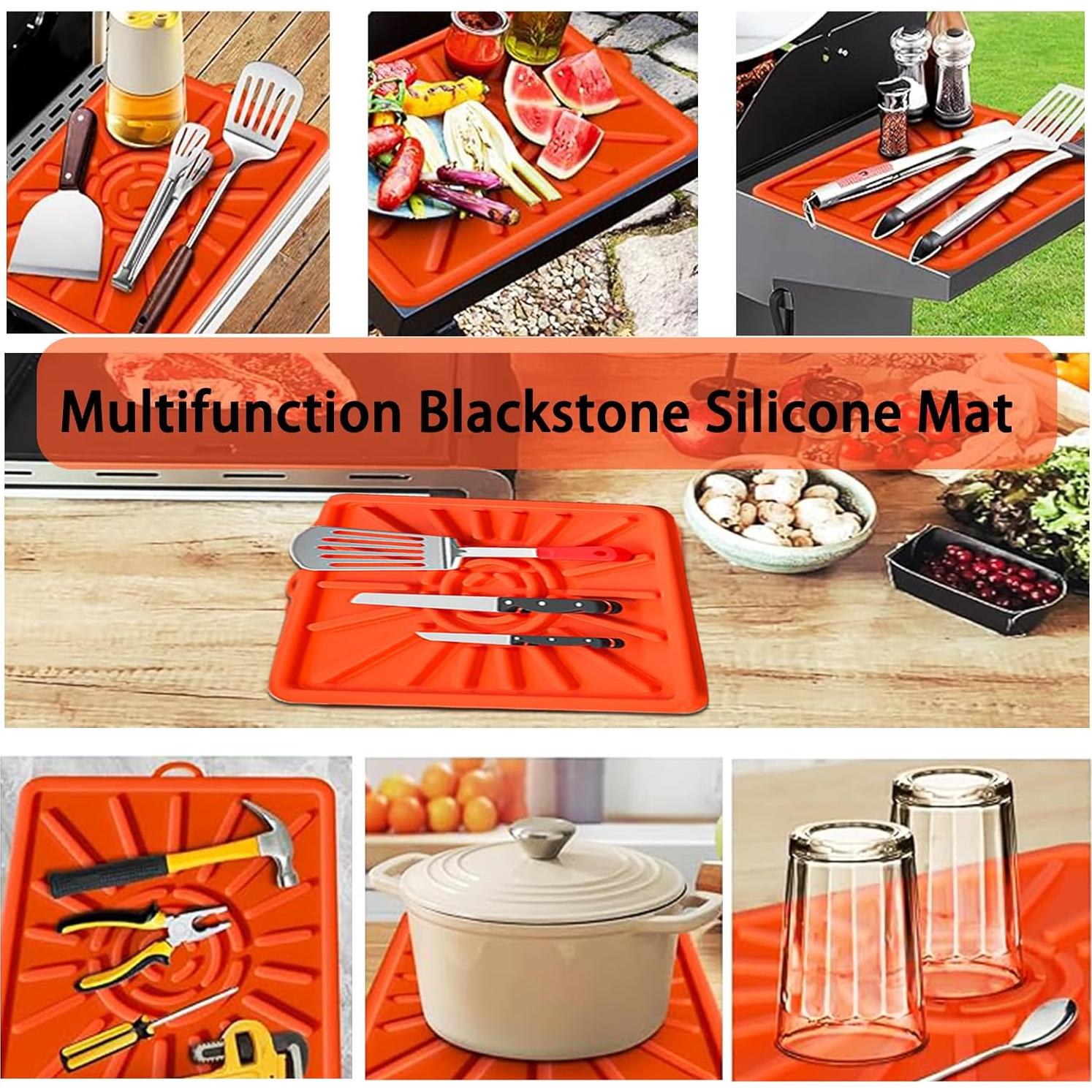 Accesorios para Parrilla Blackstone 4 Pcs - Almohadilla y Limpieza