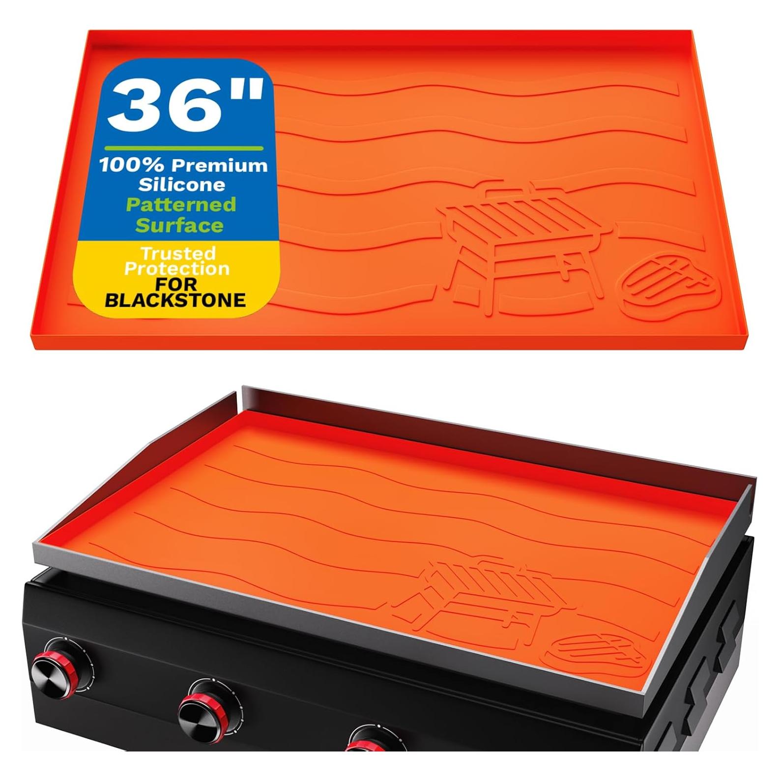 Cubierta de silicona SaporeArt 91.44 cm para parrilla Blackstone