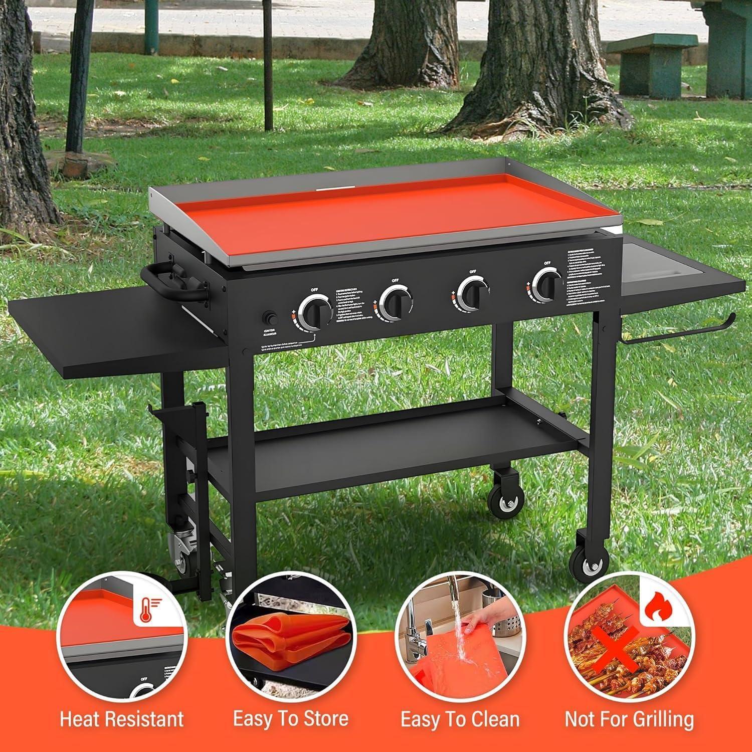 Cubierta de Silicona Jet Lag para Plancha Blackstone 95.5x52.5cm