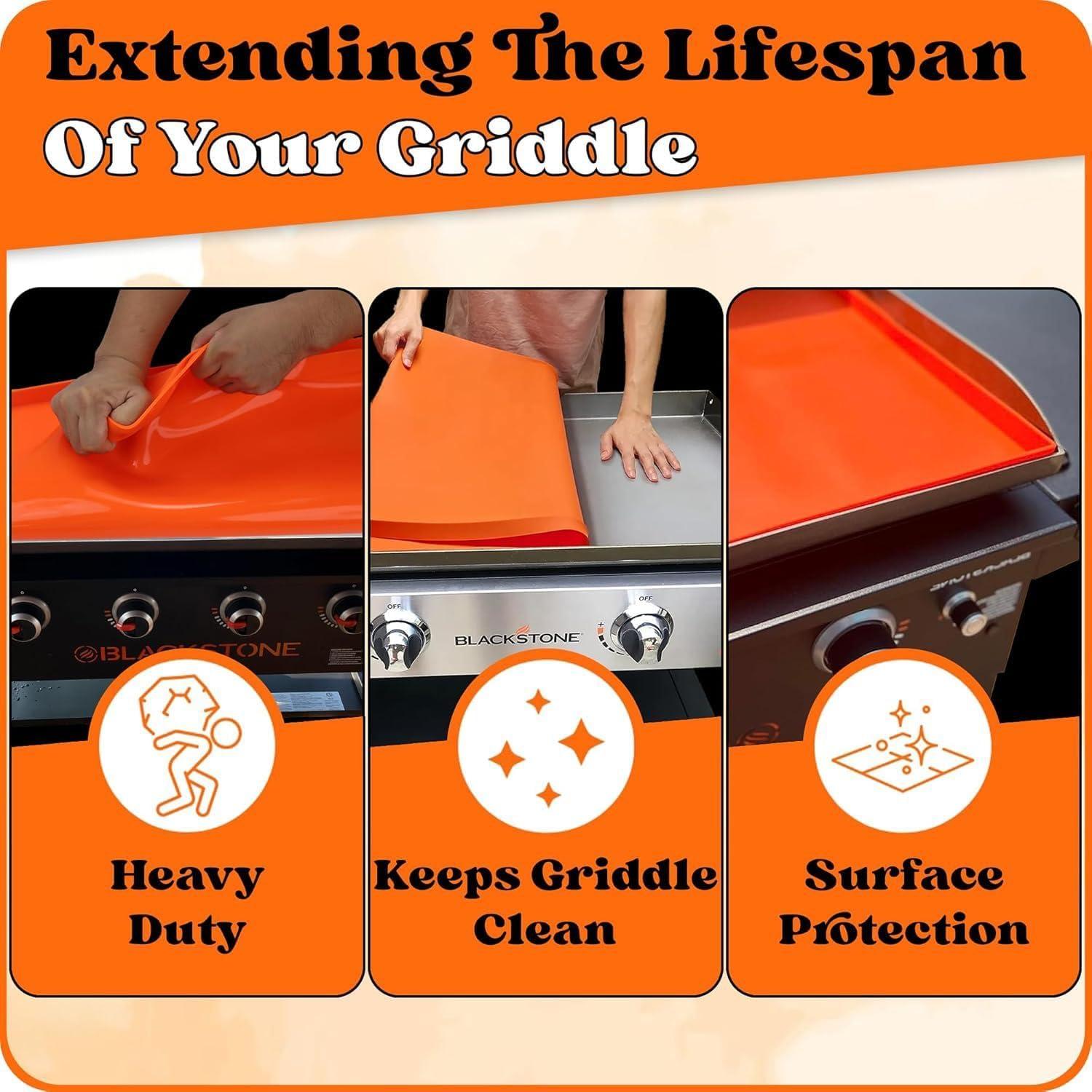 Cubierta de Silicona Jet Lag para Plancha Blackstone 95.5x52.5cm