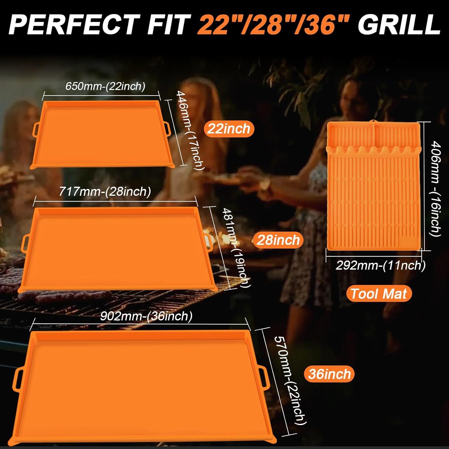 Cubierta de Sartén de Silicona Blackstone 22" Grado Alimenticio