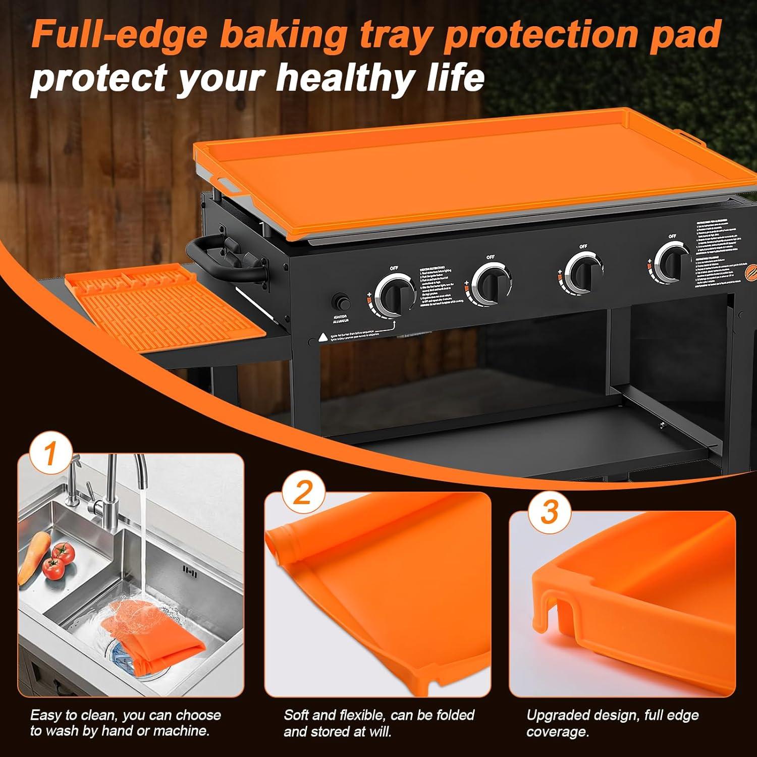 Cubierta de Sartén de Silicona Blackstone 22" Grado Alimenticio