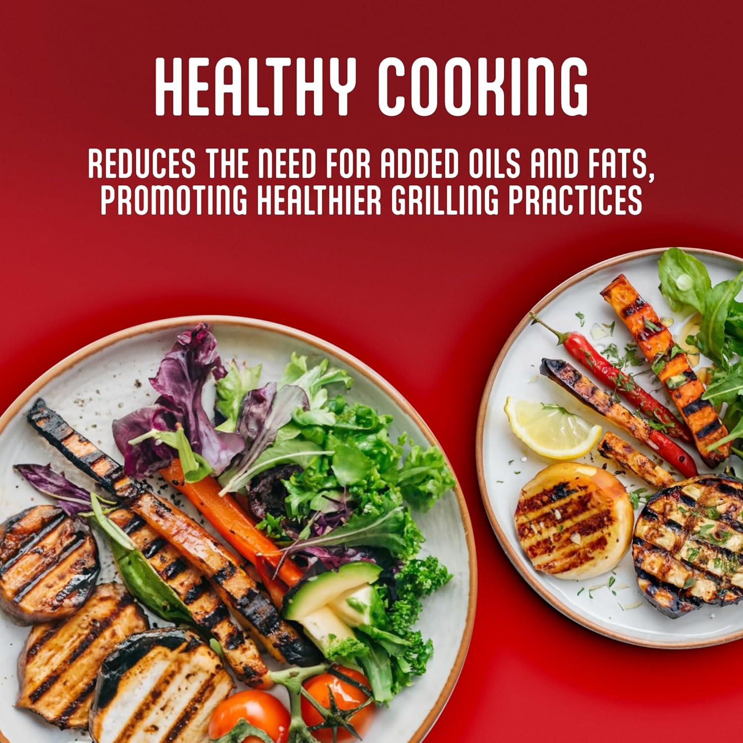 Mats de Parrilla Kaluns Antiadherentes Reutilizables Set 3 Pzas