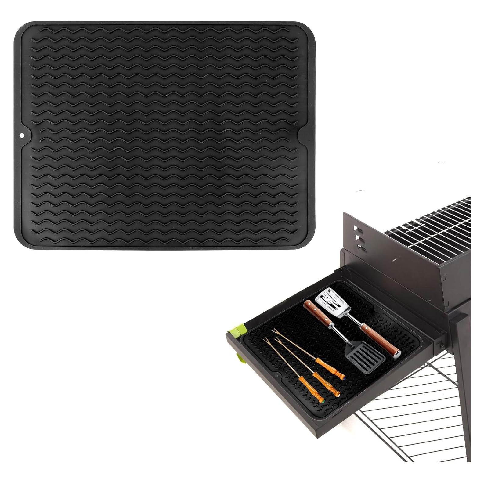Alfombrilla de Silicona para Parrilla Blackstone 40x30cm Resistente al Calor