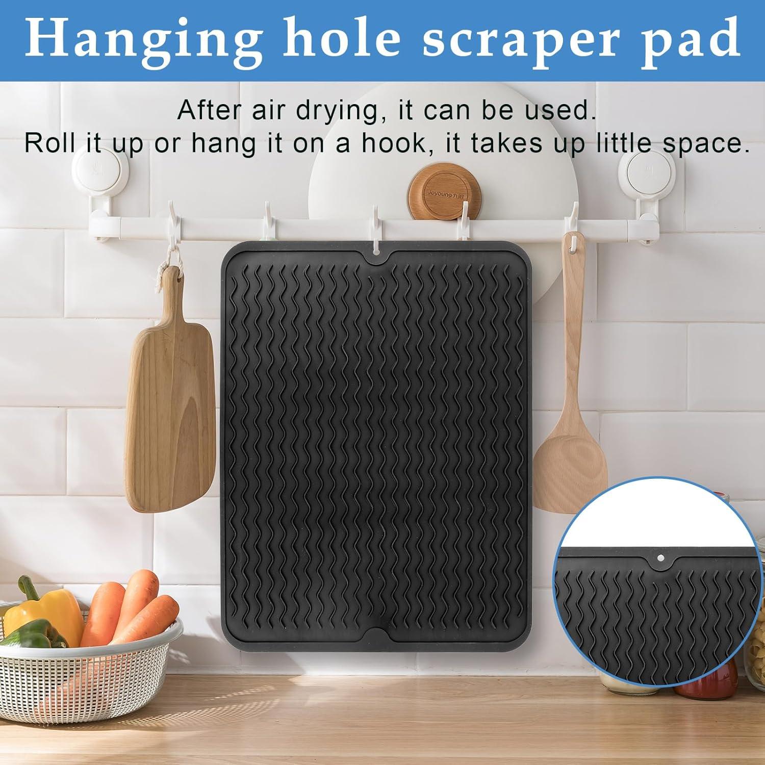 Alfombrilla de Silicona para Parrilla Blackstone 40x30cm Resistente al Calor