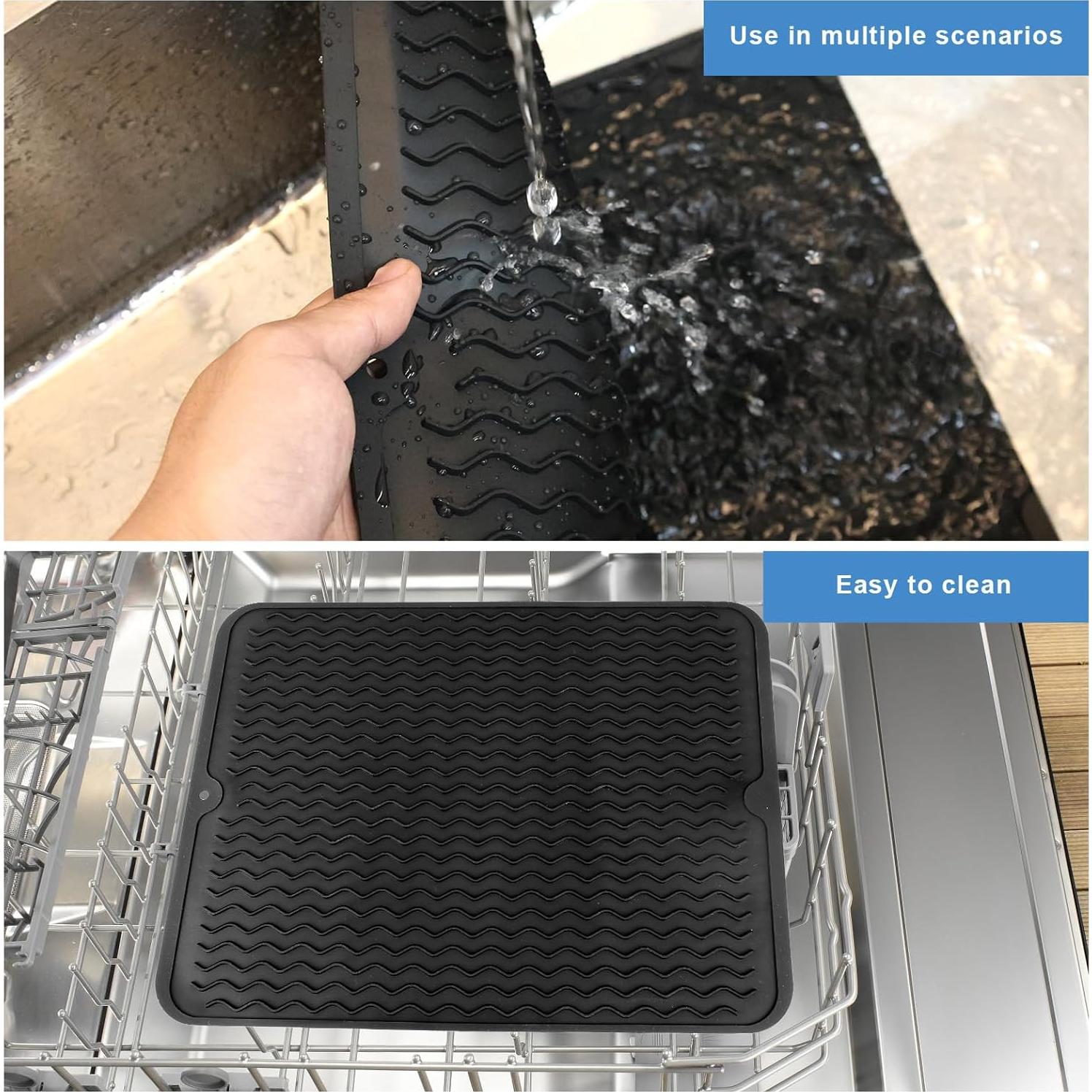 Alfombrilla de Silicona para Parrilla Blackstone 40x30cm Resistente al Calor