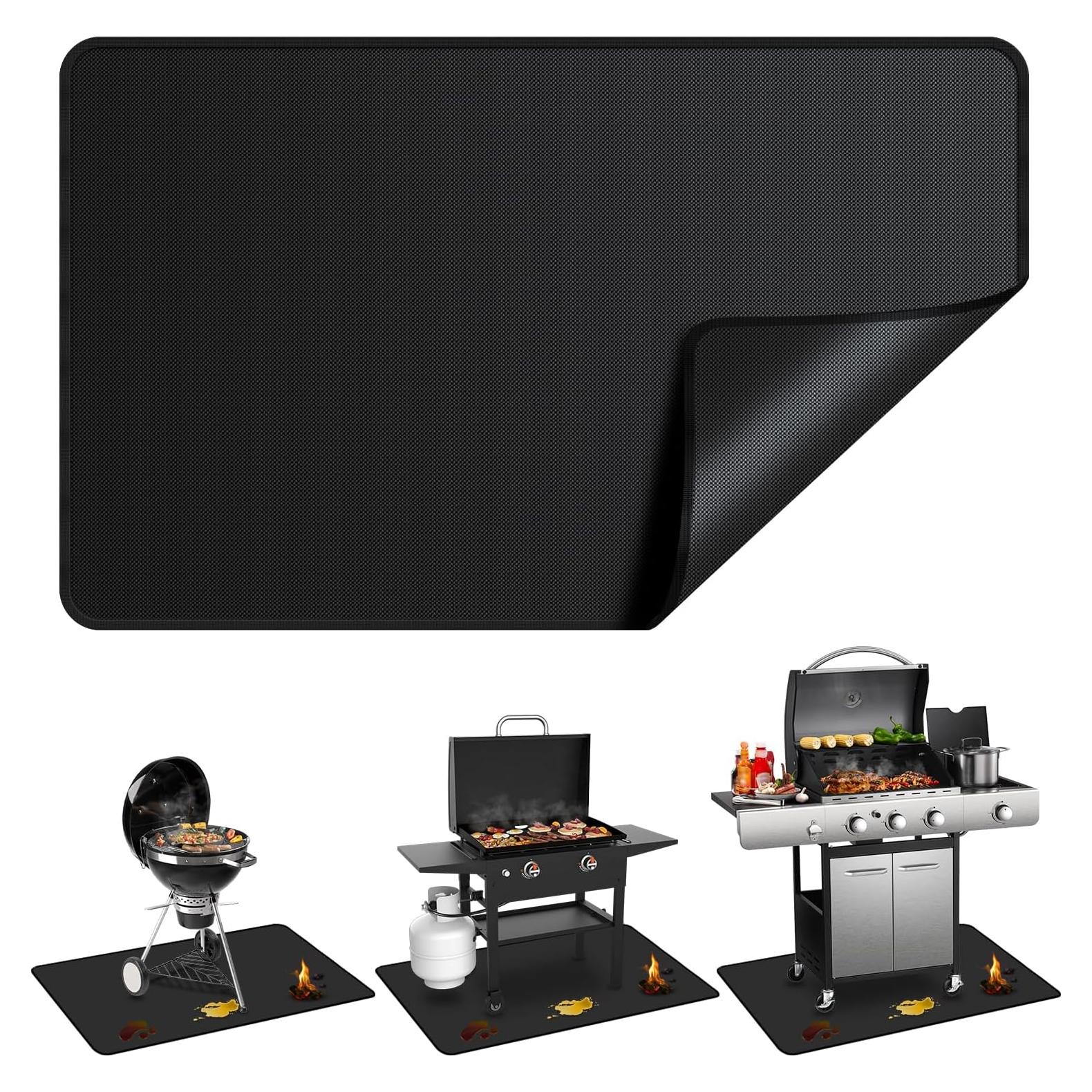 Alfombrilla para Parrilla GRIBUDDY 190.5 x 101.6 cm A Prueba de Fuego