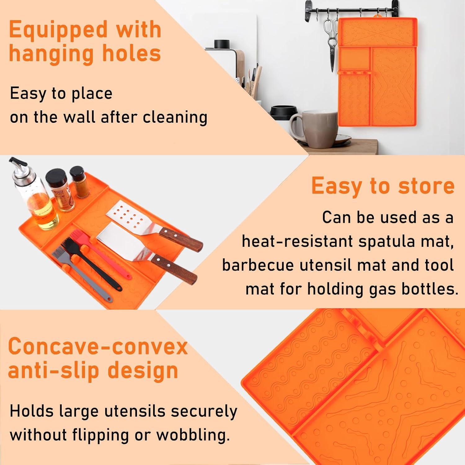 Alfombrilla de Silicona para Barbacoa Blackstone 40.96x29.46cm