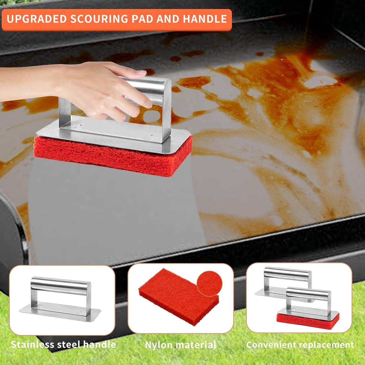 Kit de limpieza de plancha 16 piezas Blackstone - Acero inoxidable