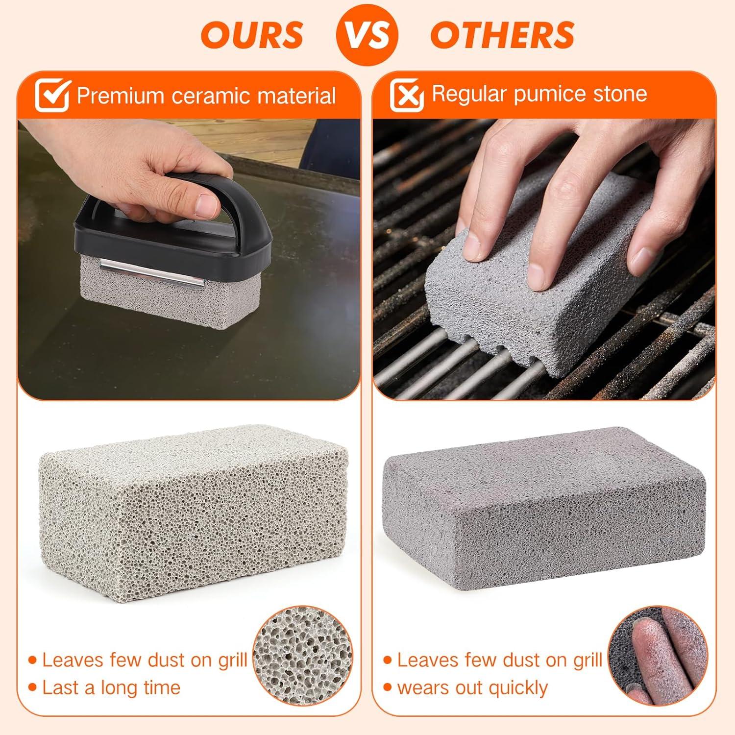 Kit de limpieza 16 piezas Blackstone para planchas y parrillas