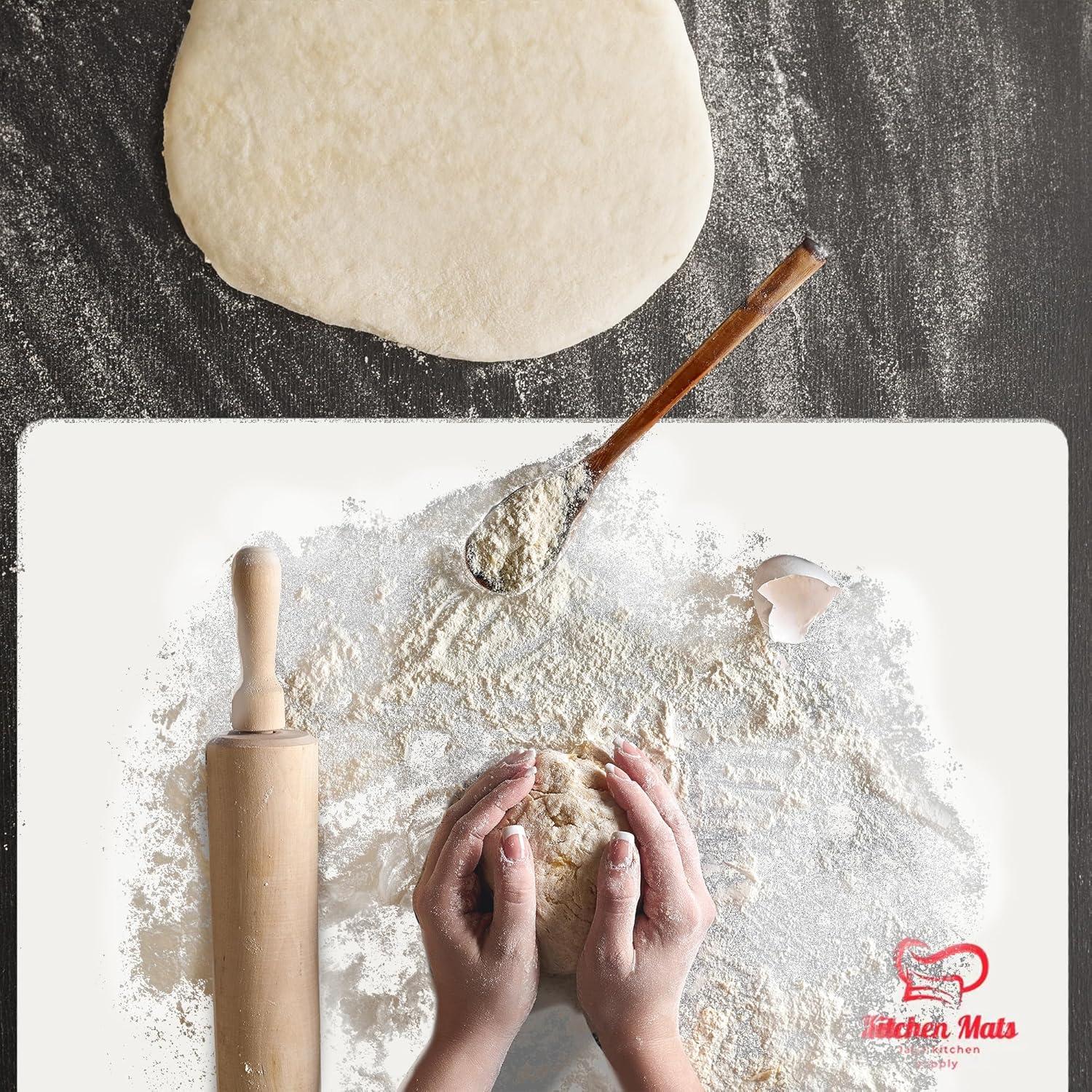 Alfombrilla Protectora de Silicona Jage Kitchen 58.4x38.1cm Blanca