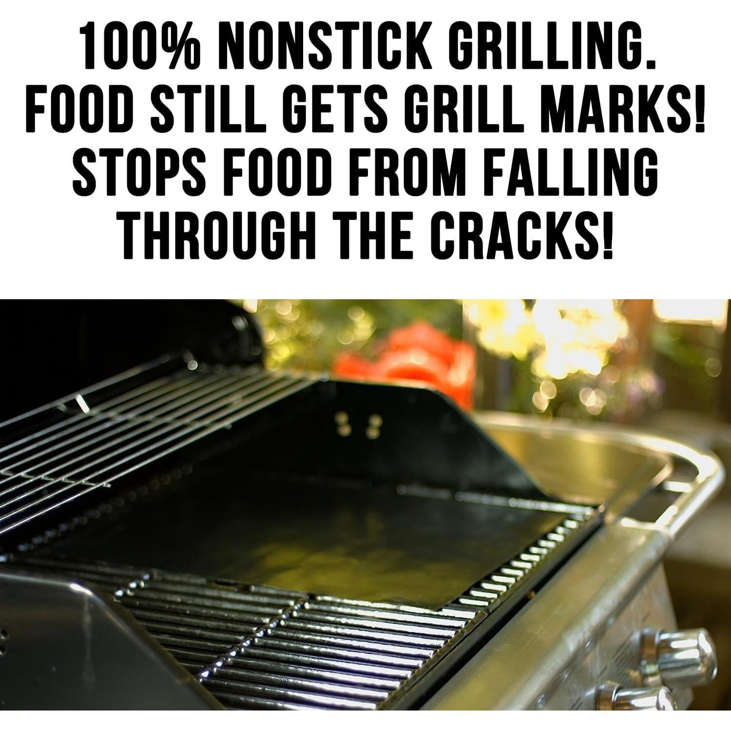 Set de 2 Mats de Parrilla Grillight Antiadherentes 38.1cm