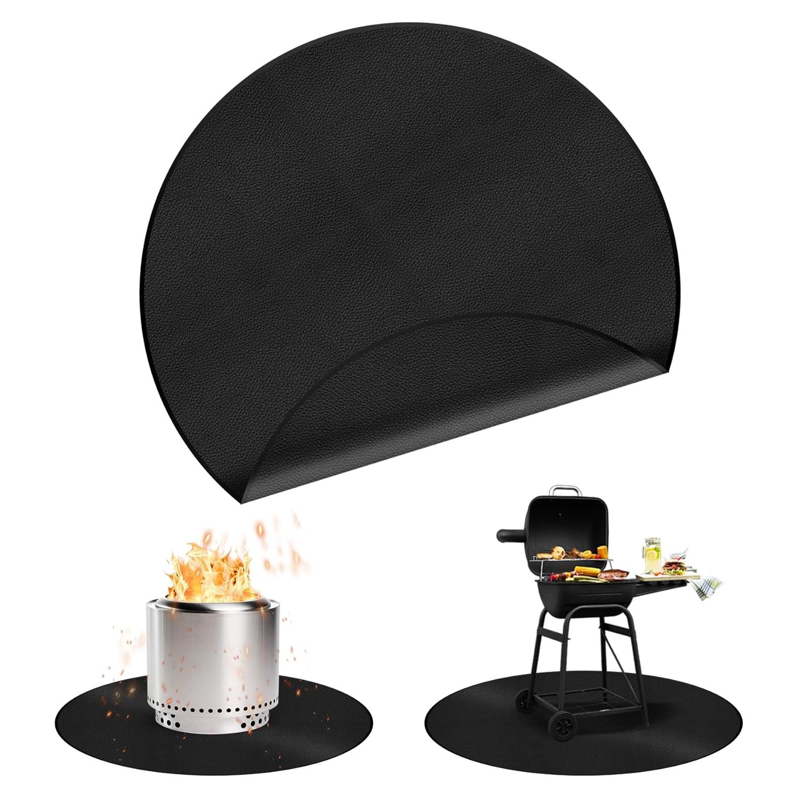 Mat de Fuego Redondo ZCHLPTZUP 40" (101.6 cm) Impermeable
