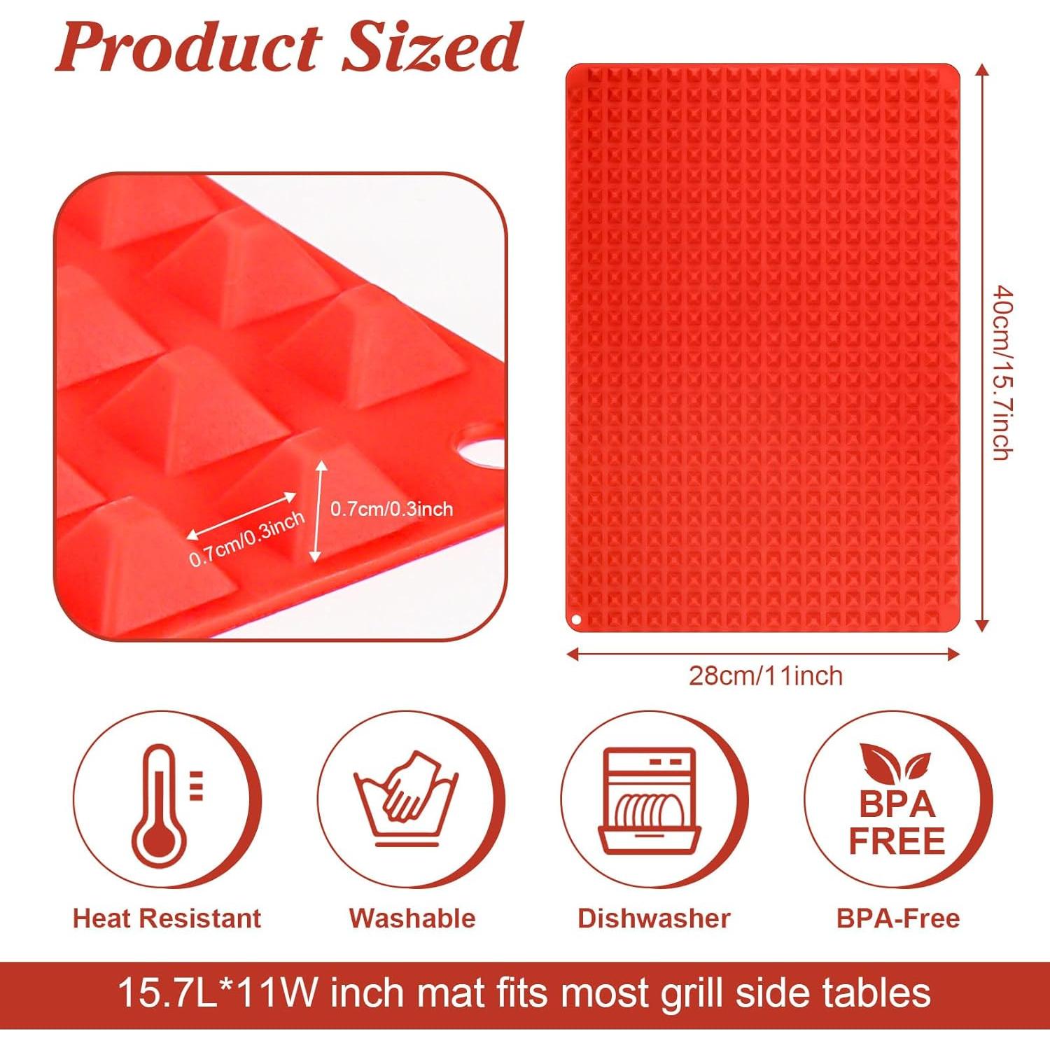Manta de Estante Lateral de Silicona WALLFID 39.9x27.9 cm