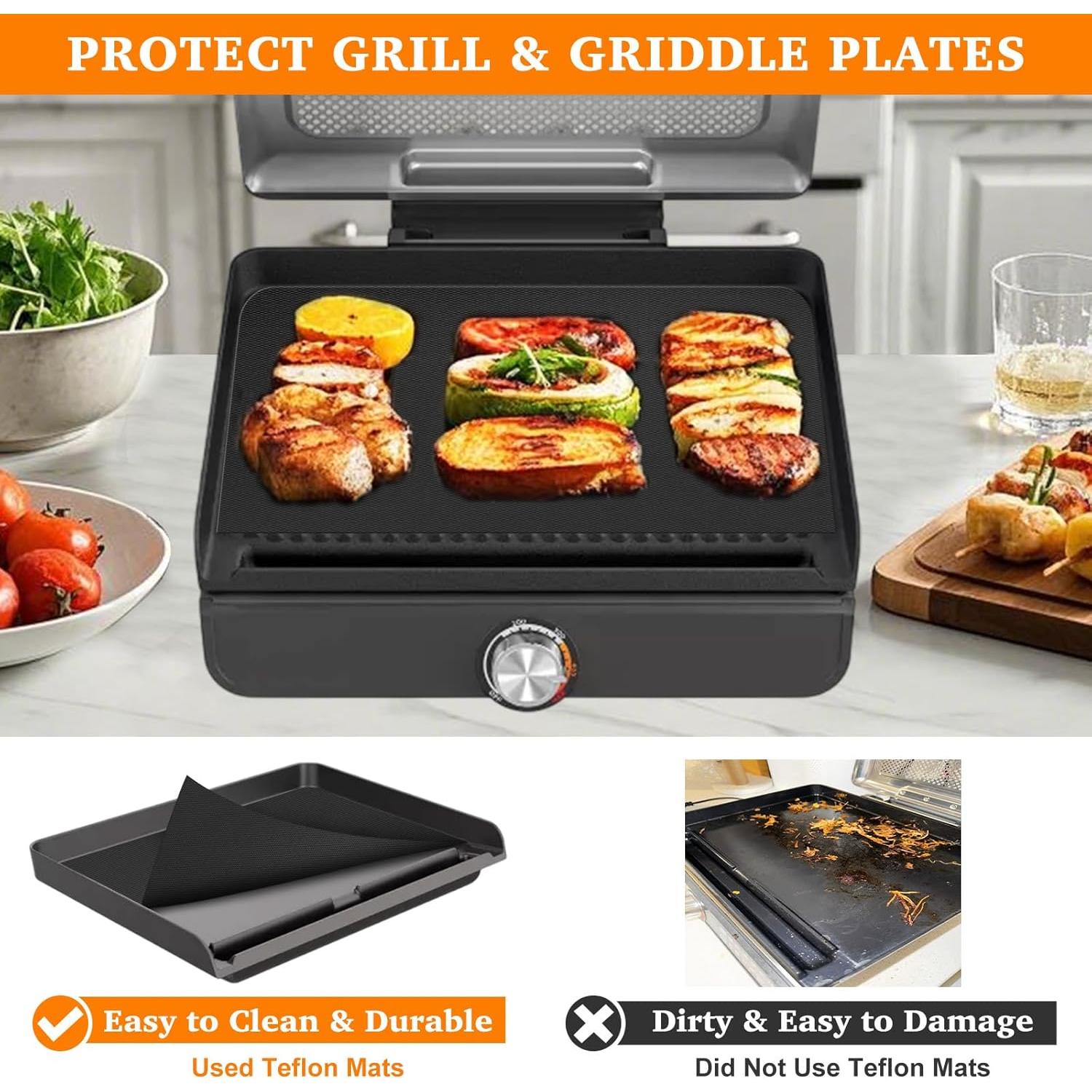 5 Alfombrillas Reutilizables Teflón Ninja Sizzle GR101 35.56 cm