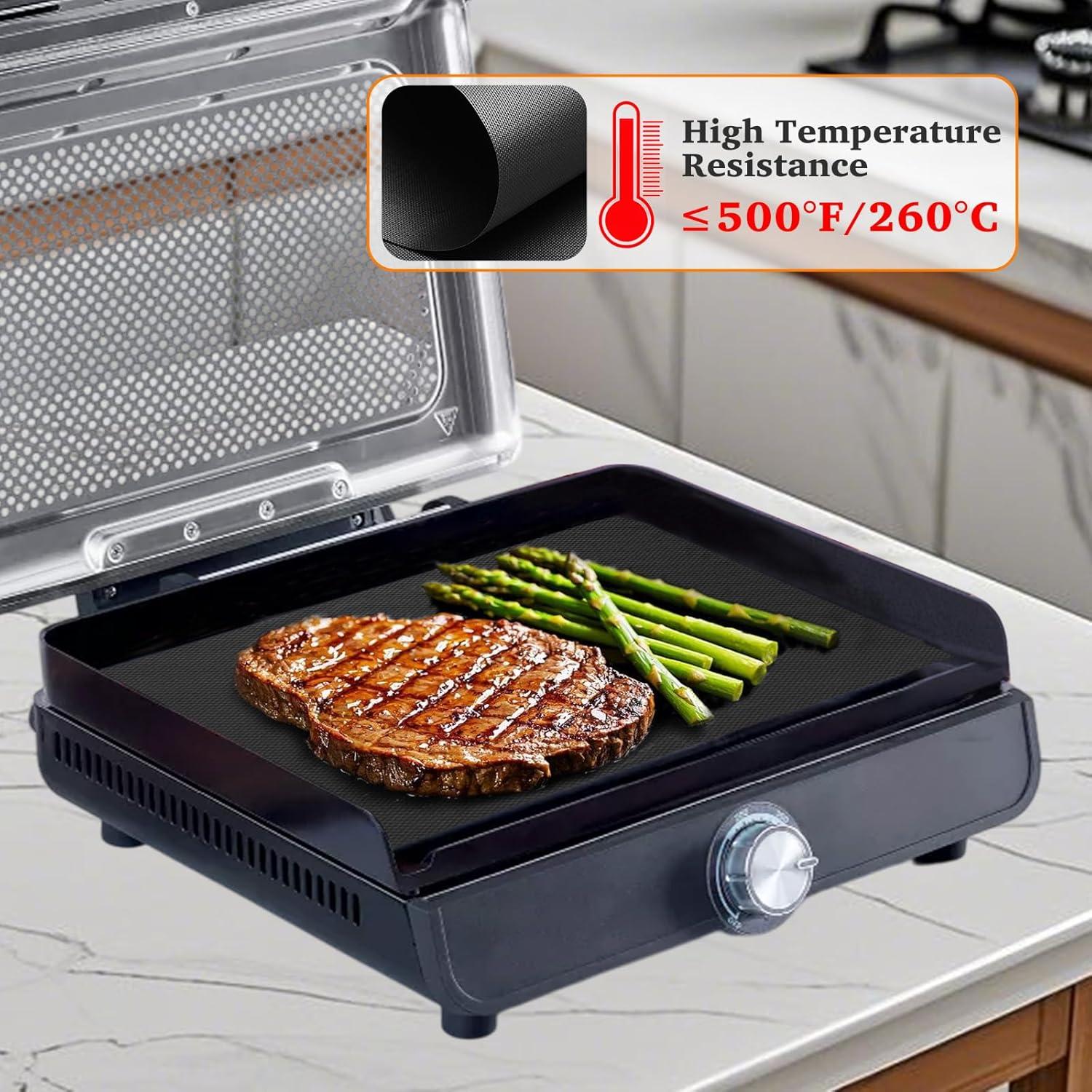 5 Alfombrillas Reutilizables Teflón Ninja Sizzle GR101 35.56 cm