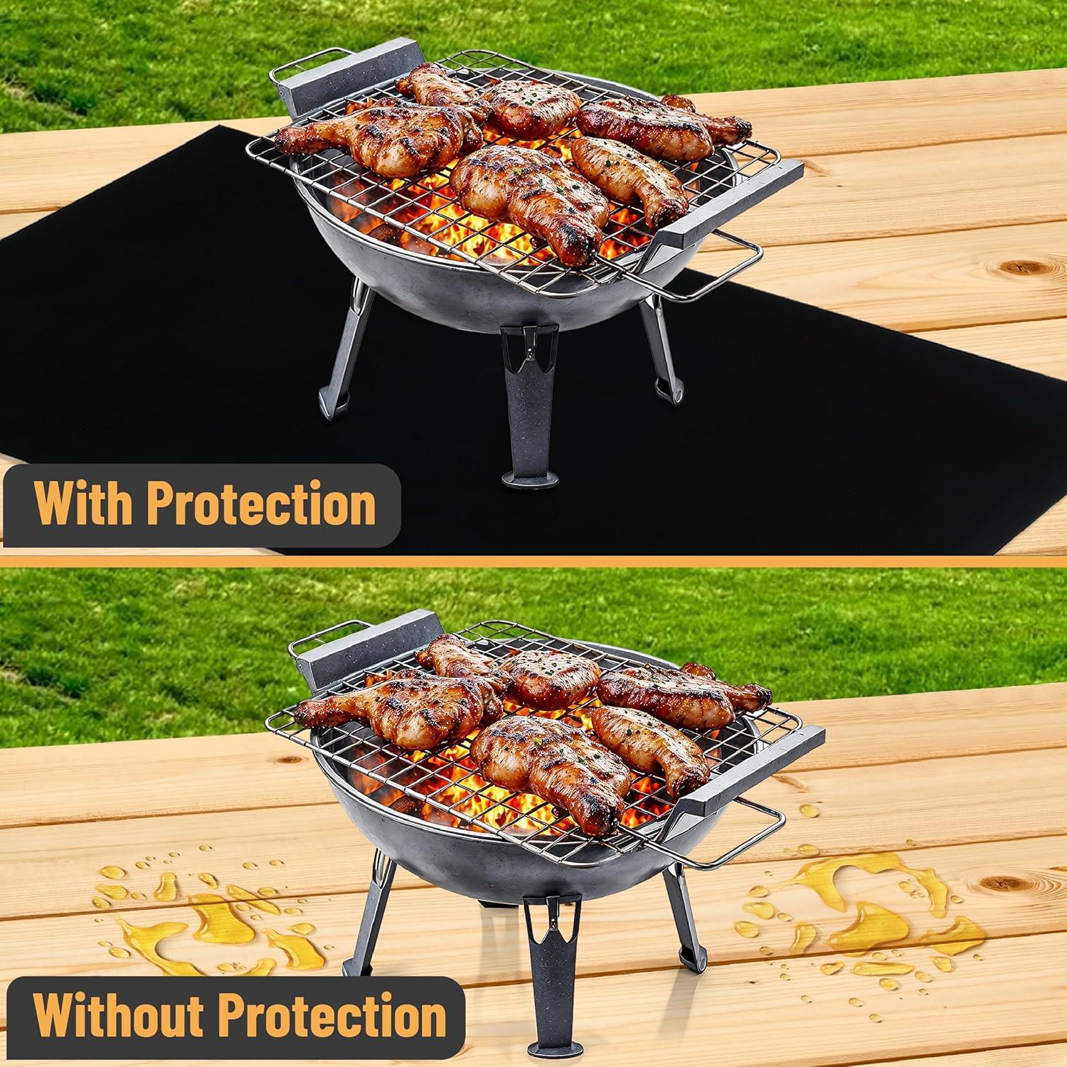 Alfombrillas para Parrilla UNCO 91.4x54 cm Antiadherentes