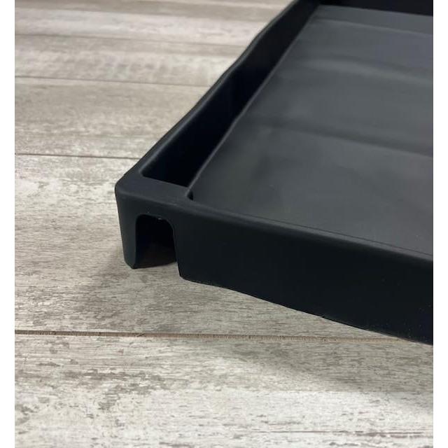 Tapete Protector de Silicona Genérico 91.44 cm Negro