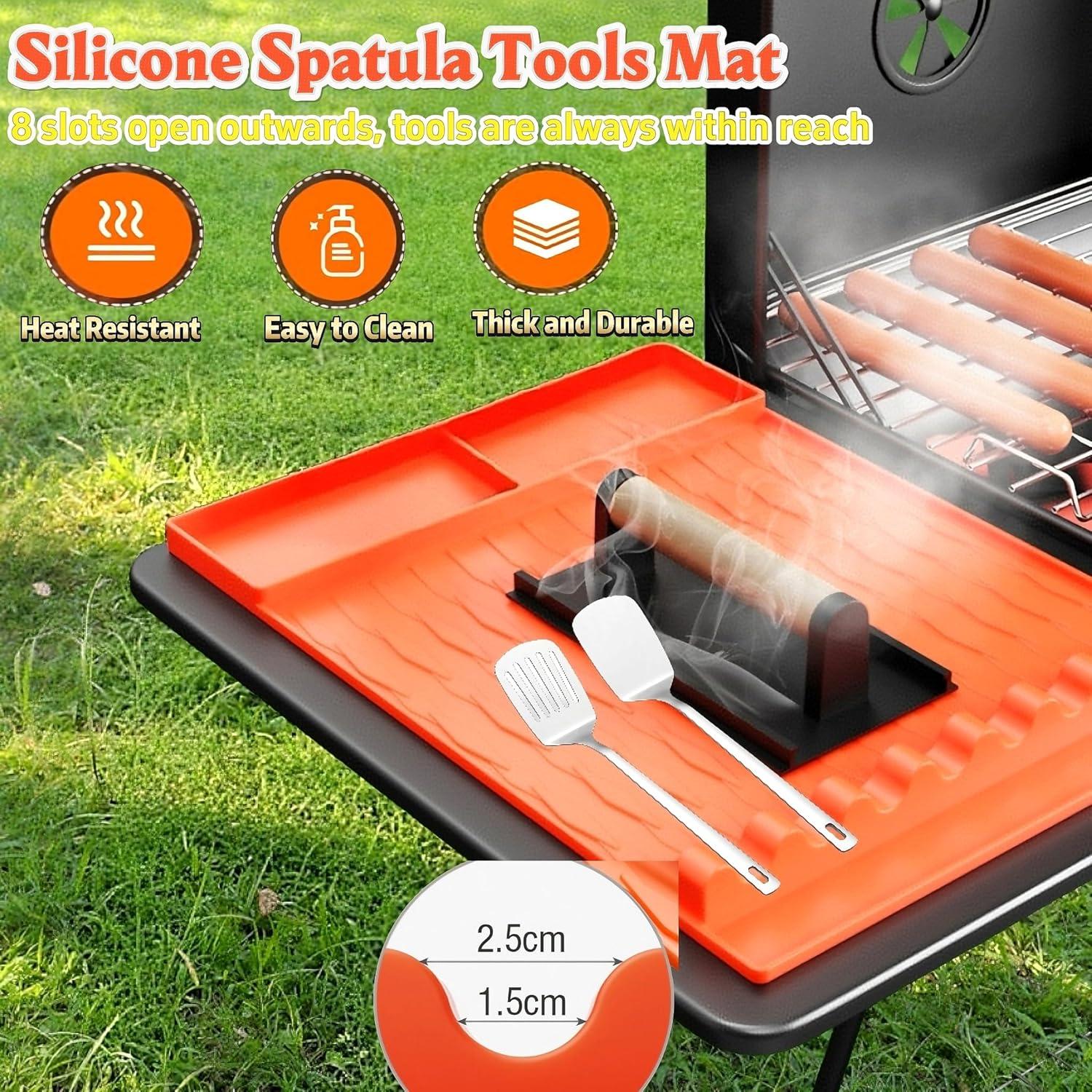 Cubierta de silicona 36" Blackstone + tapete 16" + forros