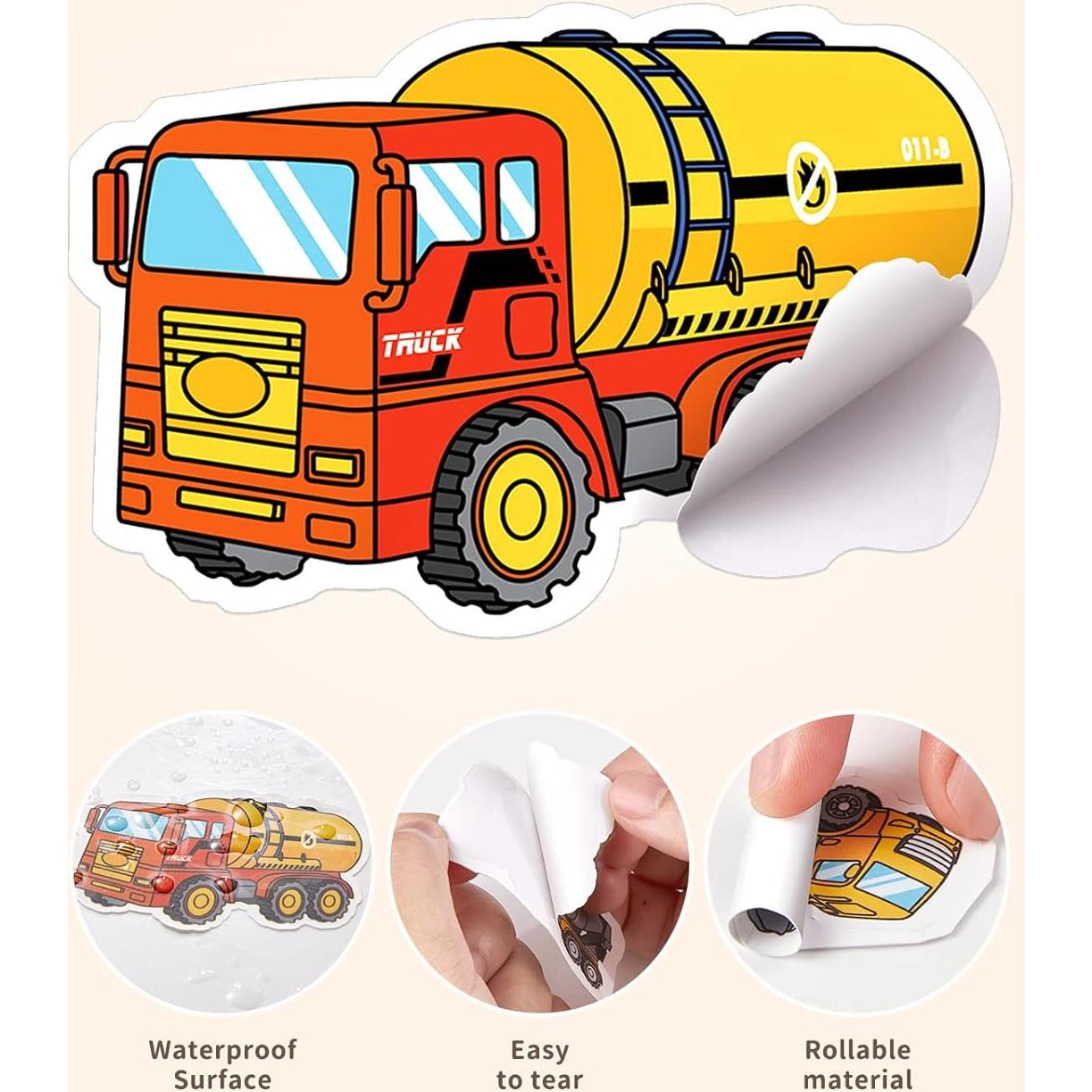 Juguetes de Construcción Geyiie - Camiones de Metal 8 cm