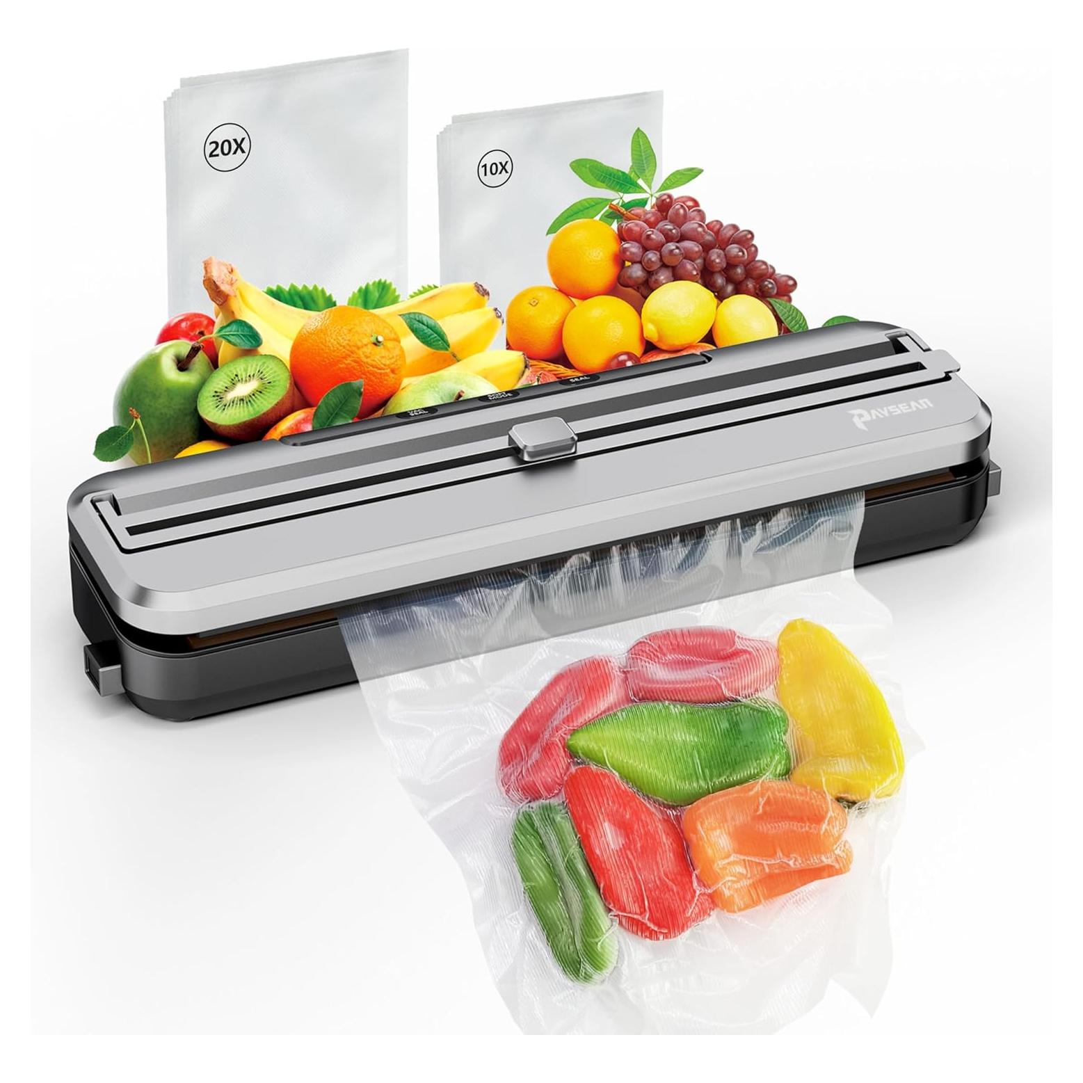 Máquina de Sellado al Vacío Paysean V77 4-en-1 con Cortador