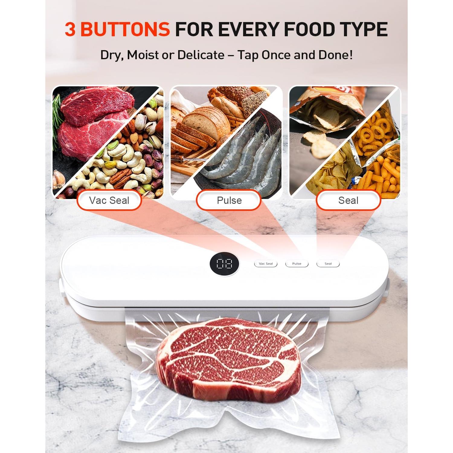 Máquina Selladora al Vacío CEROBEAR Automática 0.8 kg