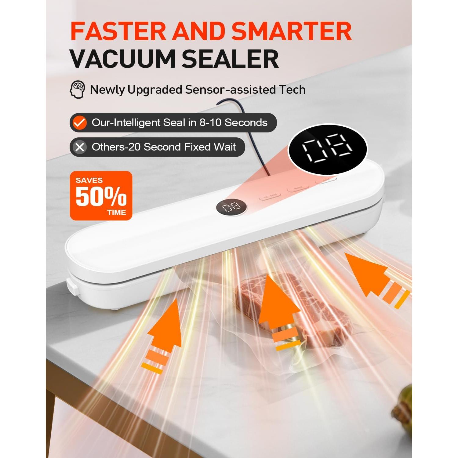 Máquina Selladora al Vacío CEROBEAR Automática 0.8 kg