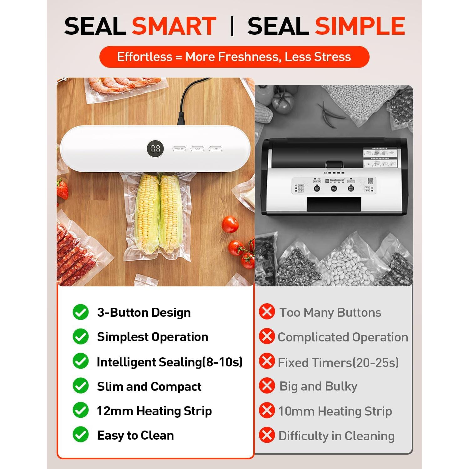 Máquina Selladora al Vacío CEROBEAR Automática 0.8 kg