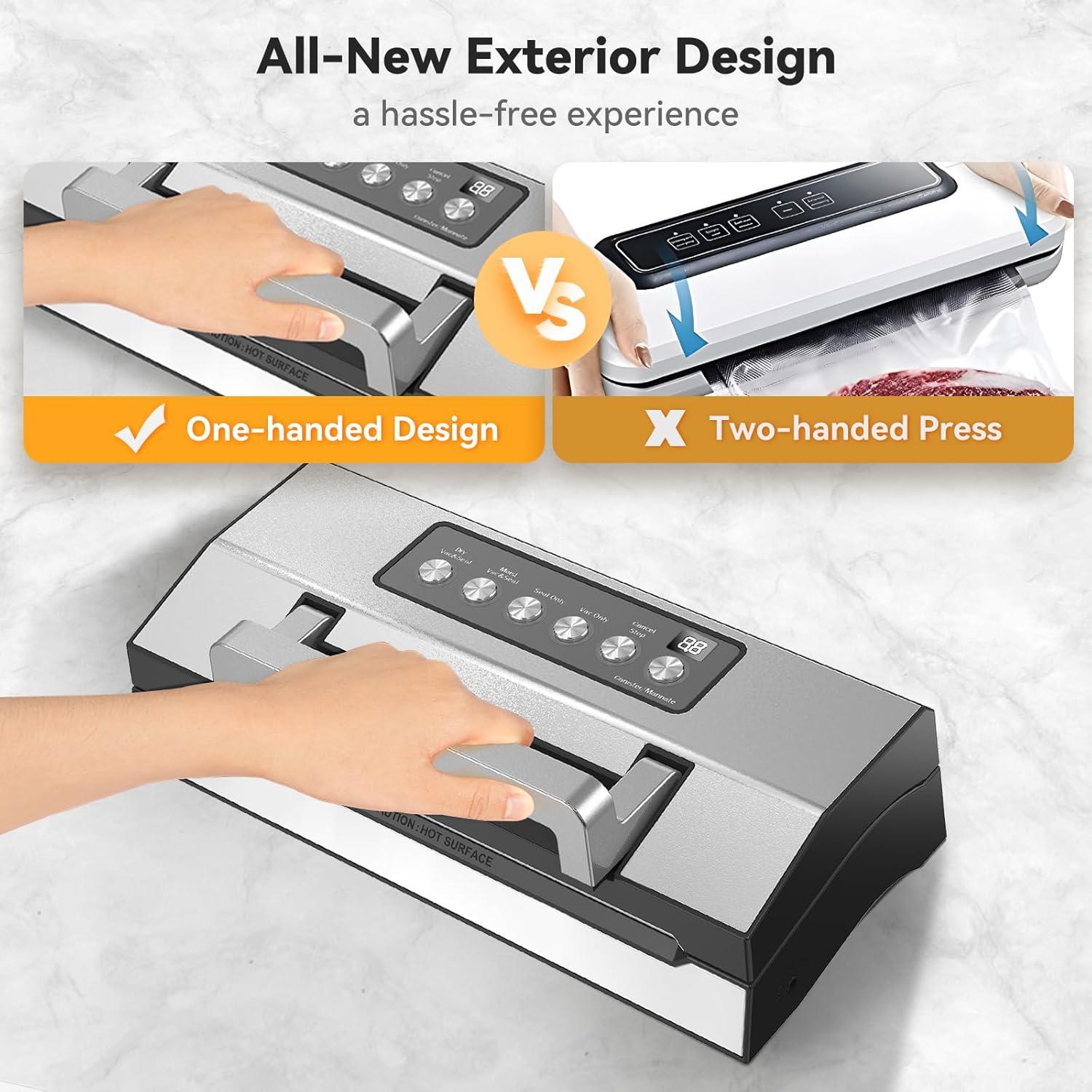 Máquina de Sellado al Vacío VACAPEX VS8002 Automática 2025