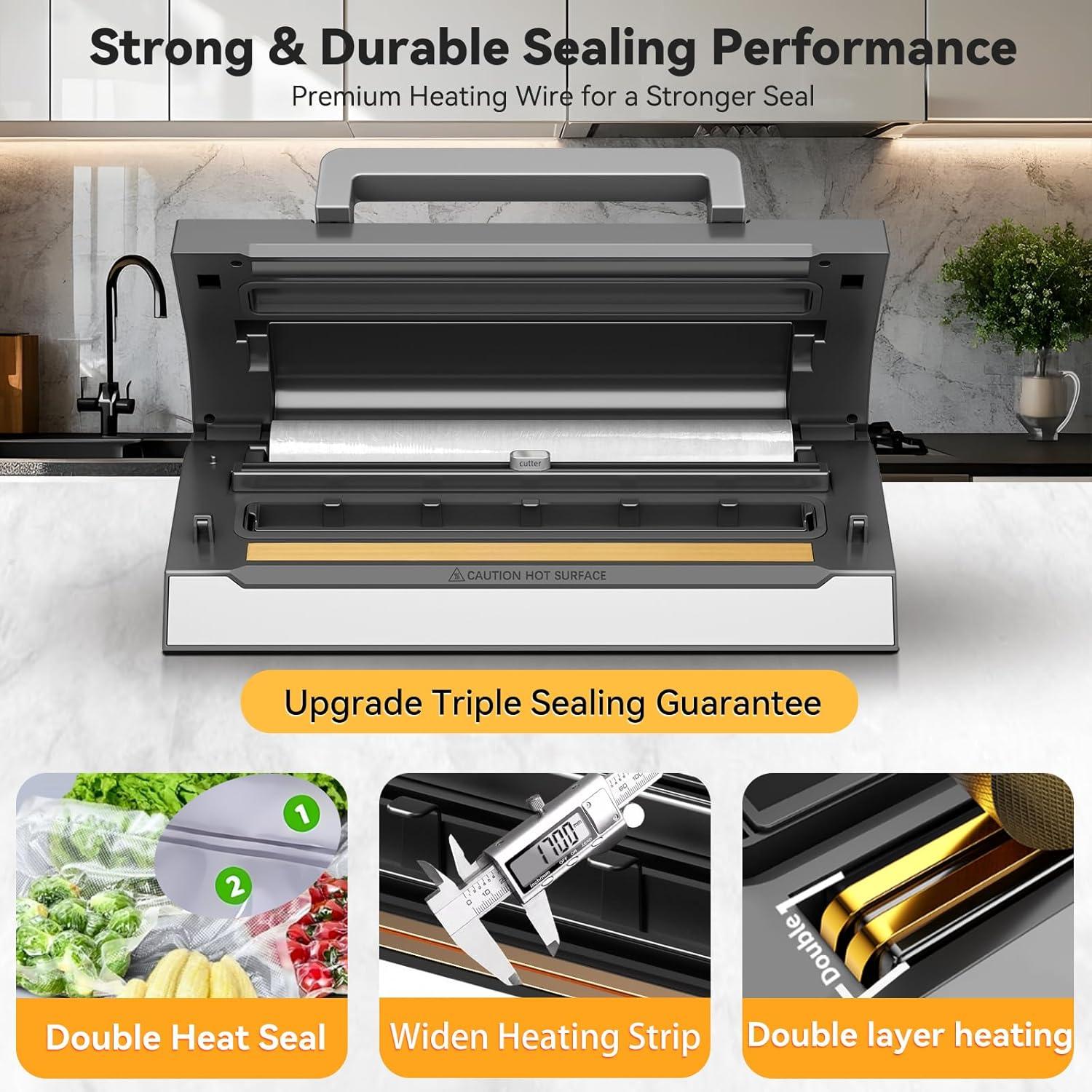 Máquina de Sellado al Vacío VACAPEX VS8002 Automática 2025