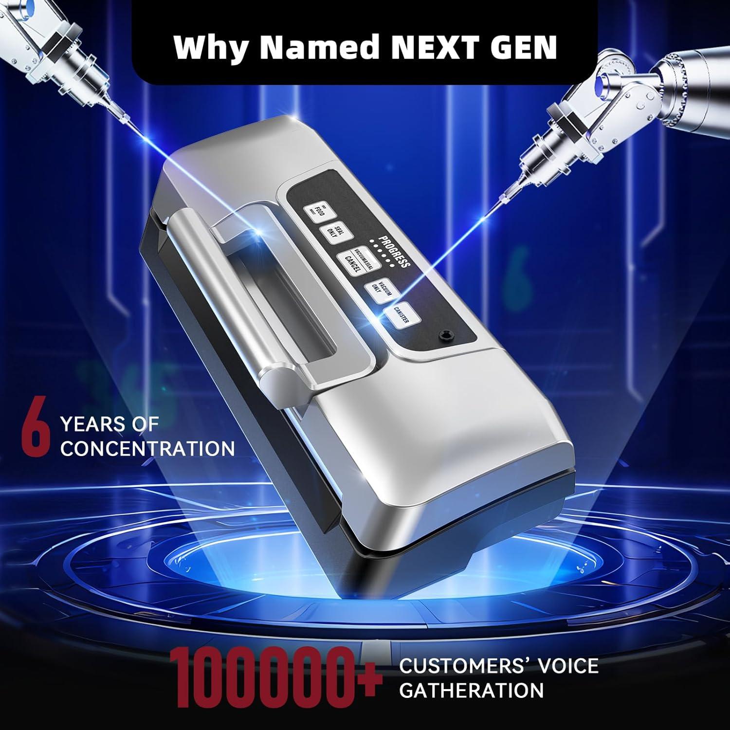 Máquina Selladora al Vacío Potane VS2736 Doble Bomba 110W