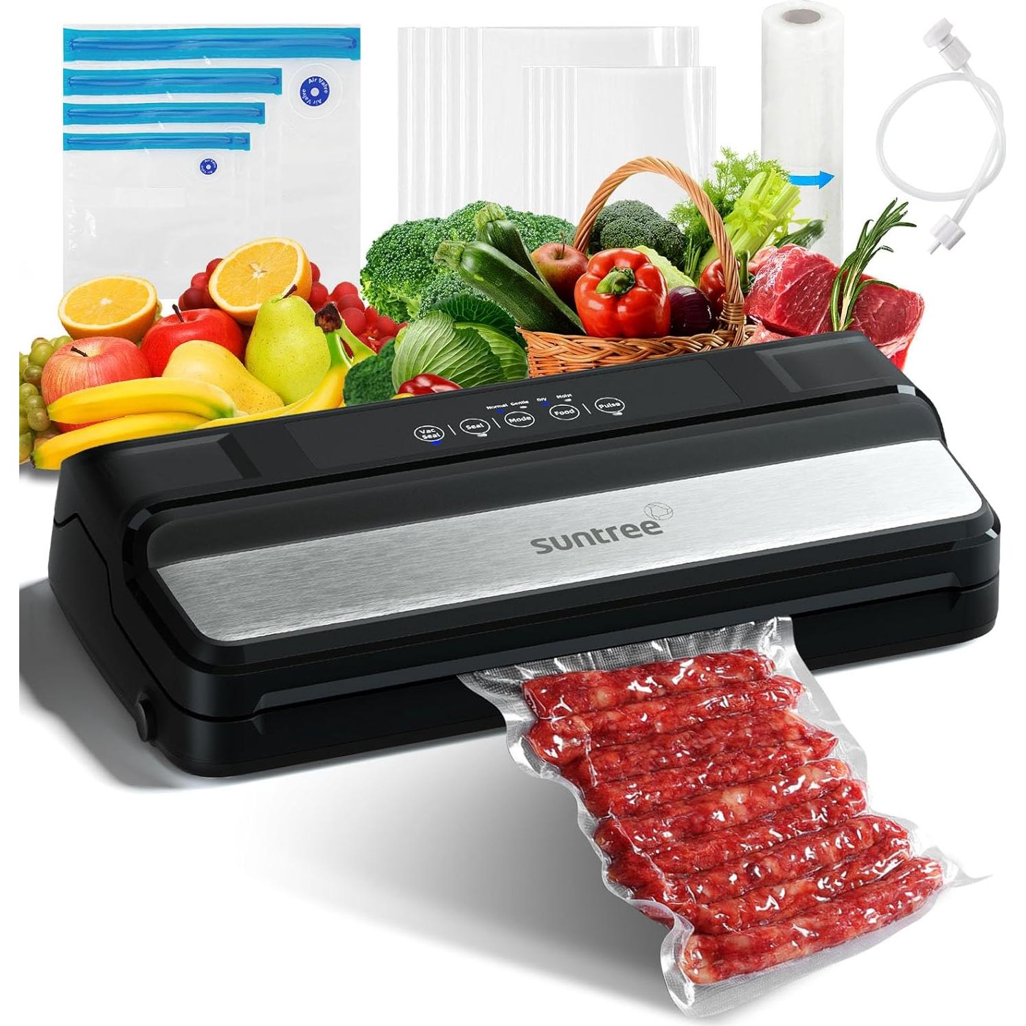 Sellador al vacío automático Suntree QH-21 7-en-1 110W