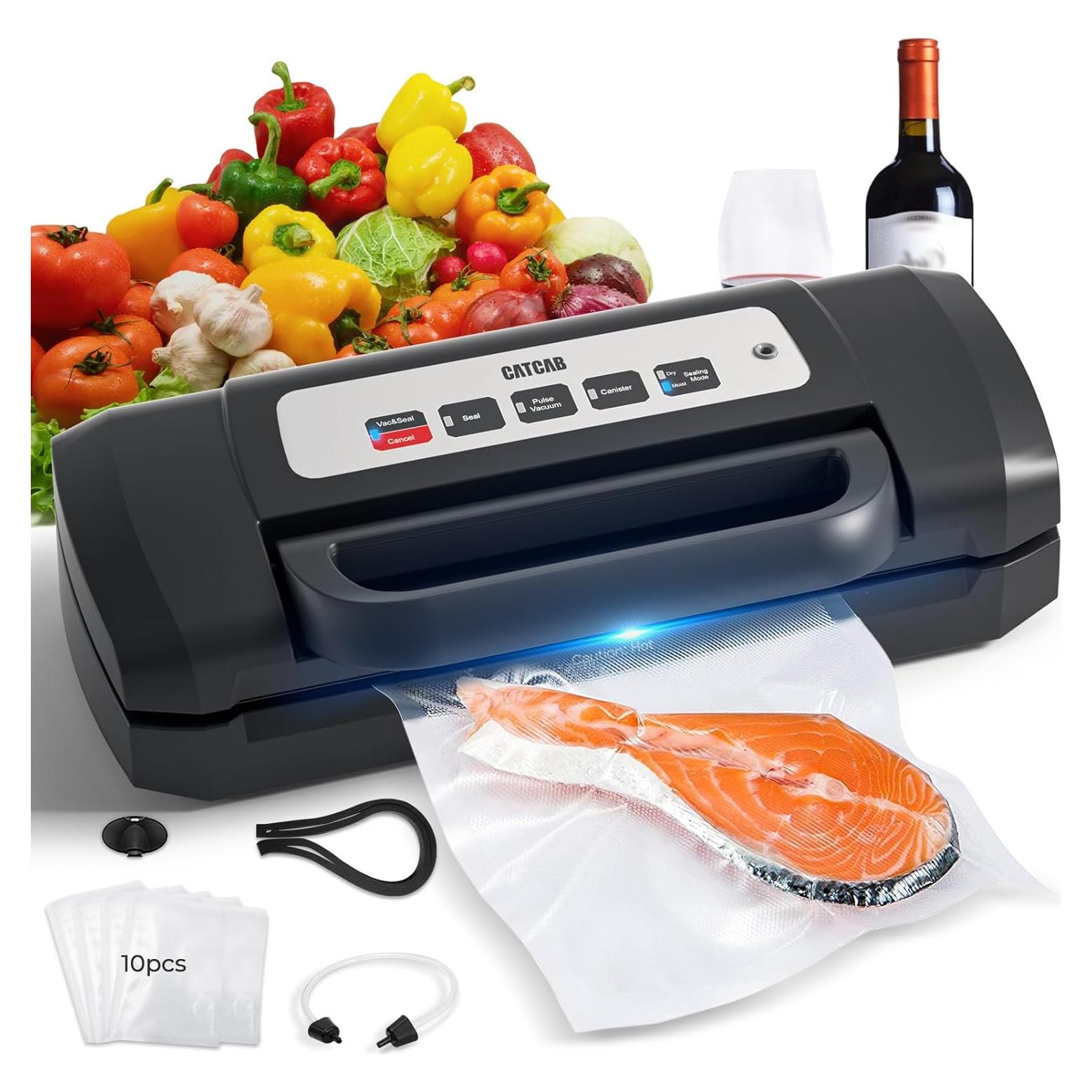 Sellador de Vacío Automático CATCAB VH2010 110W 90kPa