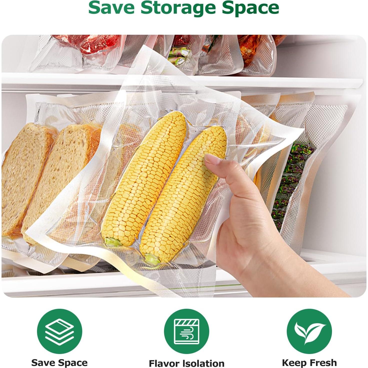 Bolsas de Sellado al Vacío FRESKO 6 Paquetes 20.32cm y 27.94cm