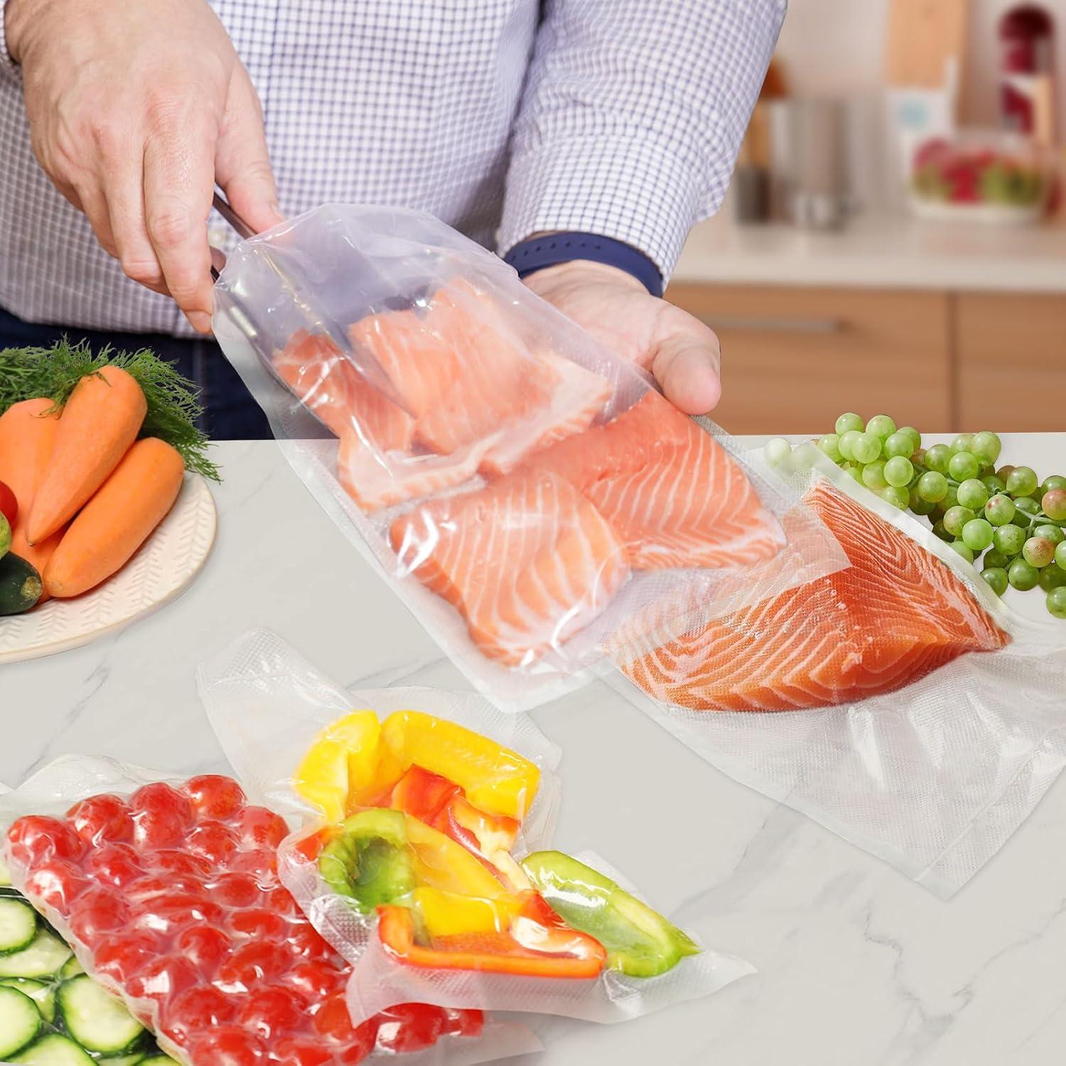 Bolsas de Sellado al Vacío para Alimentos 20x30 cm - 200 Unidades