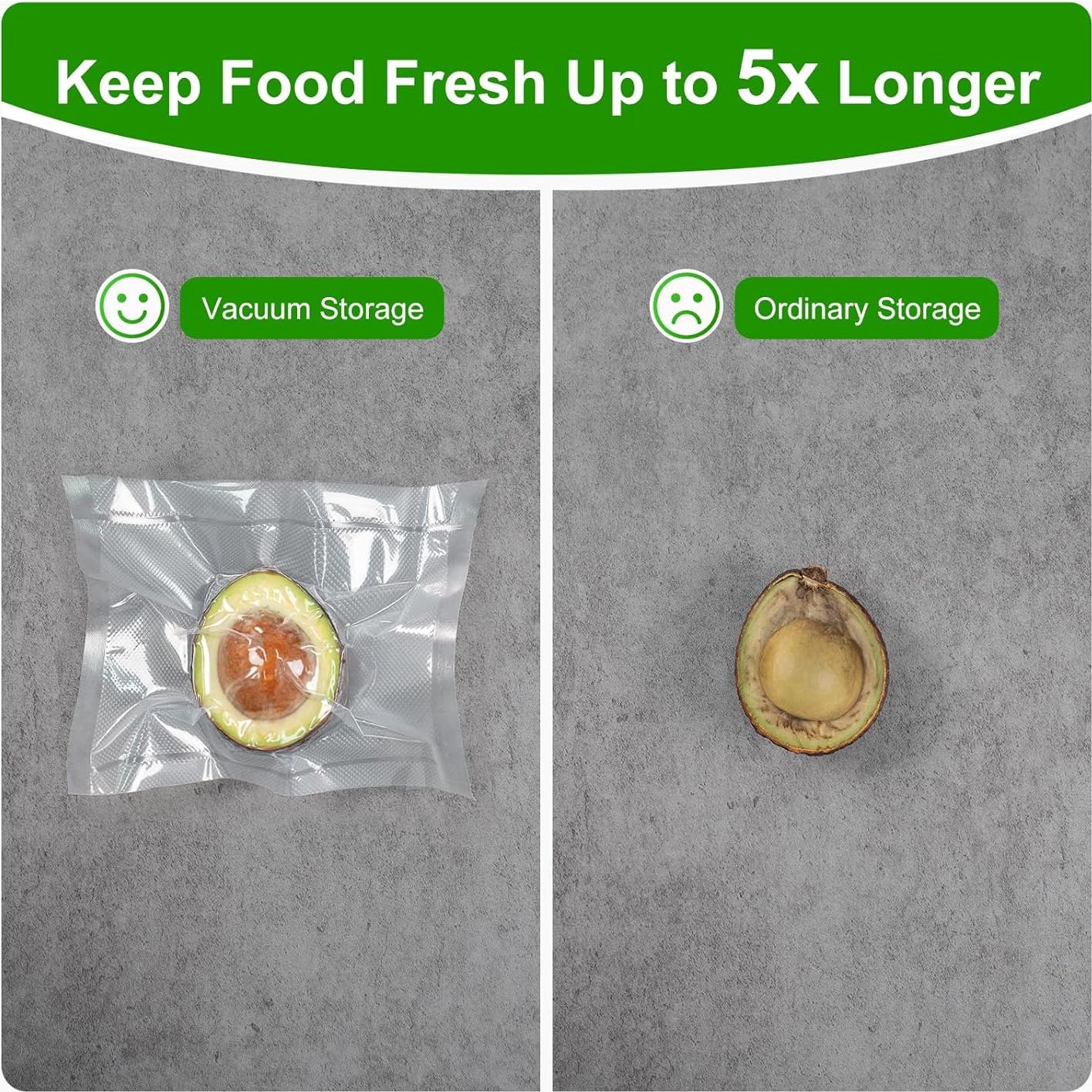 Rollos de Sellado al Vacío Ultrean 20 cm x 45.7 m con Cortador