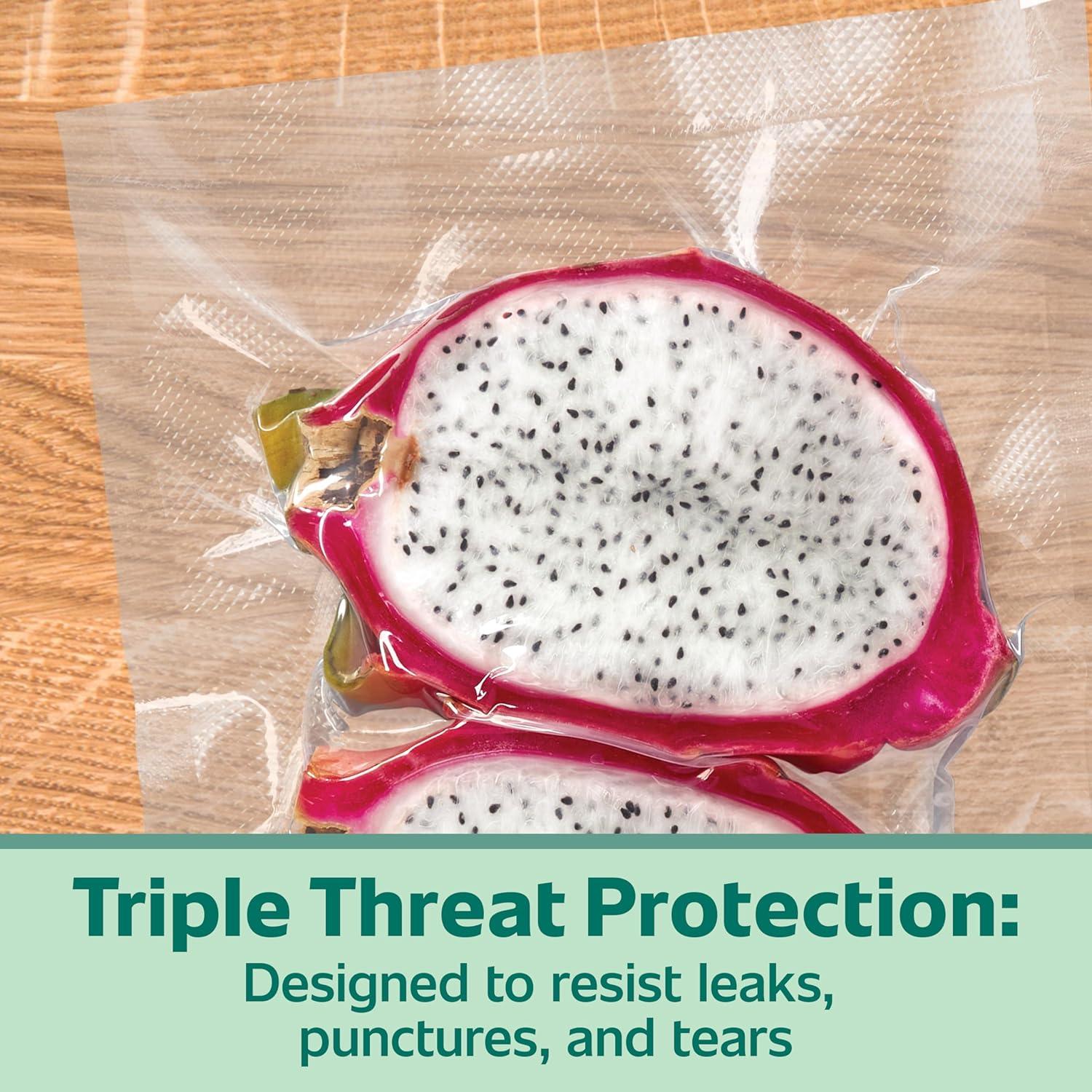 Bolsas de Sellado al Vacío FoodSaver 44 Unidades Cuartillo