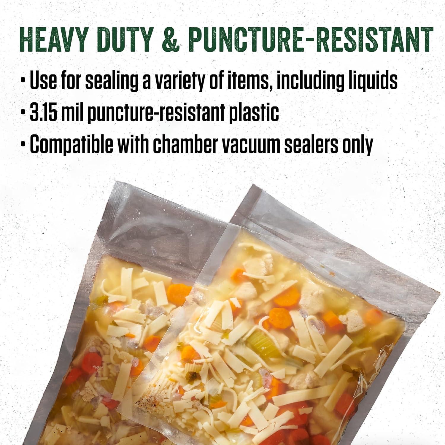 Bolsas de Sellado al Vacío LEM MaxVac Pro 25.4x33cm 250 Unidades