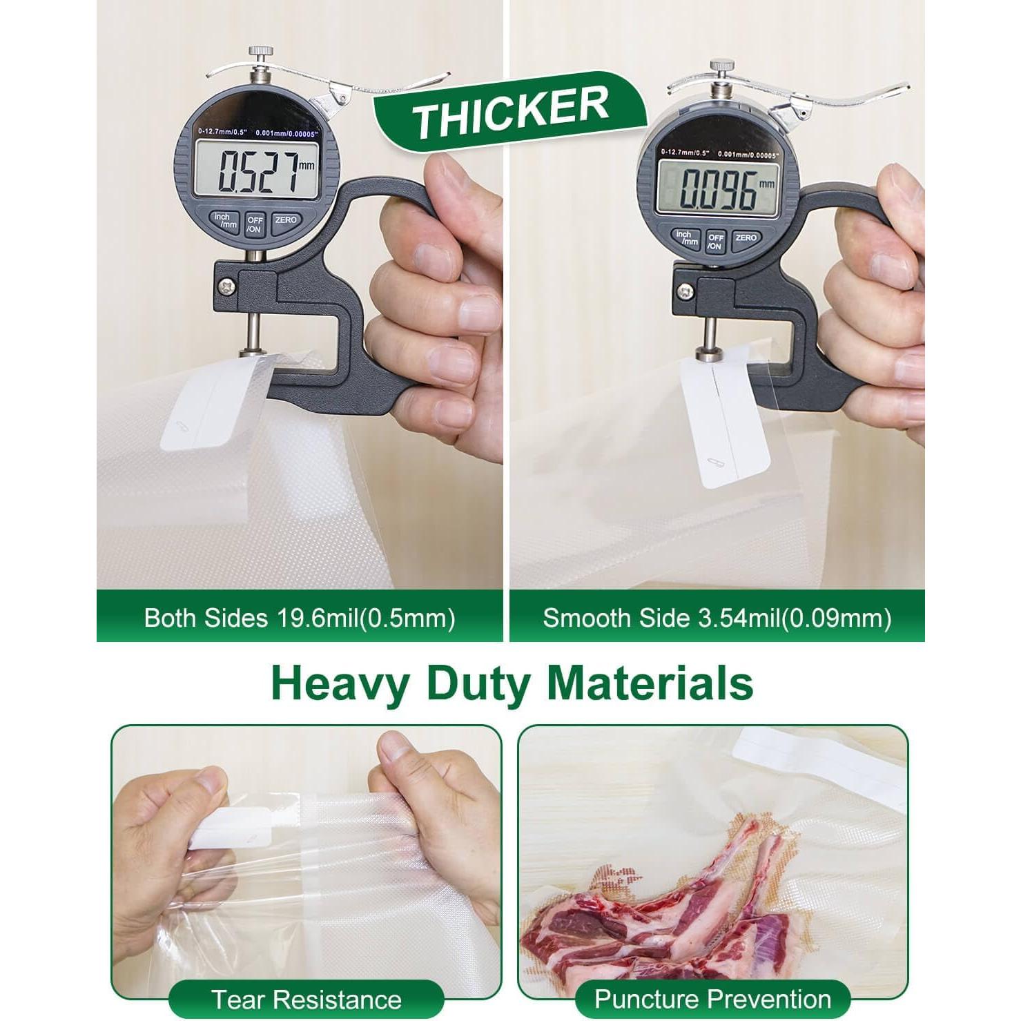 Bolsas de Sellado al Vacío UTILIMATES 20x28 cm 100 Unidades