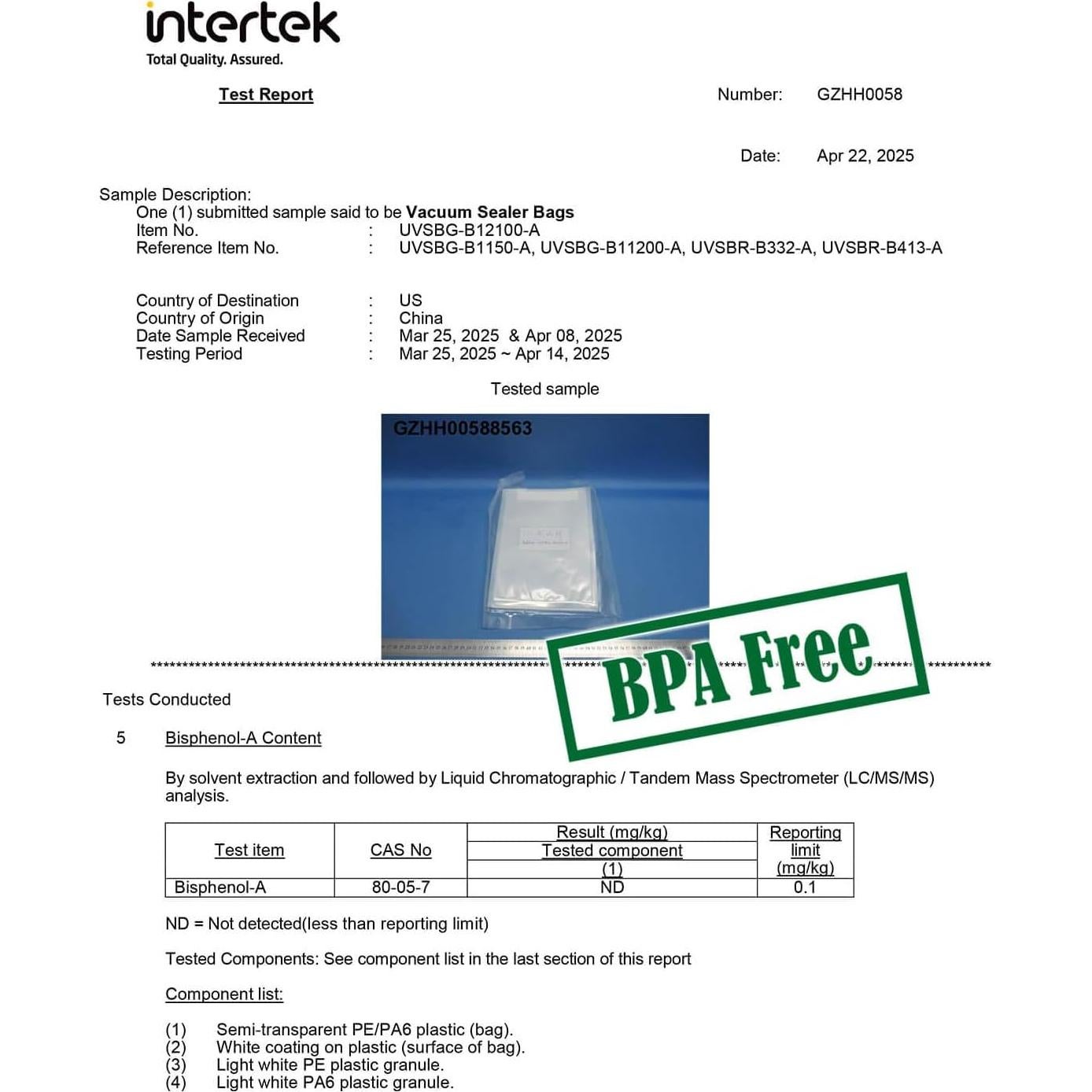 Bolsas de Sellado al Vacío UTILIMATES 20x28 cm 100 Unidades