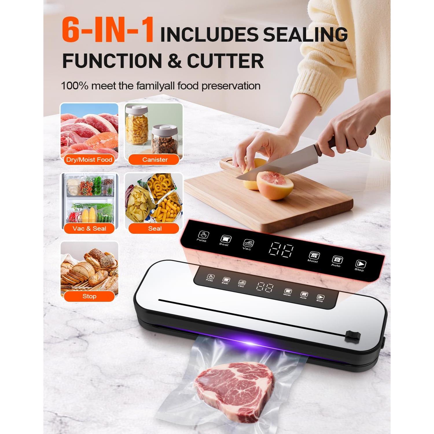 Máquina de Sellado al Vacío CEROBEAR HF-9011 75kPa