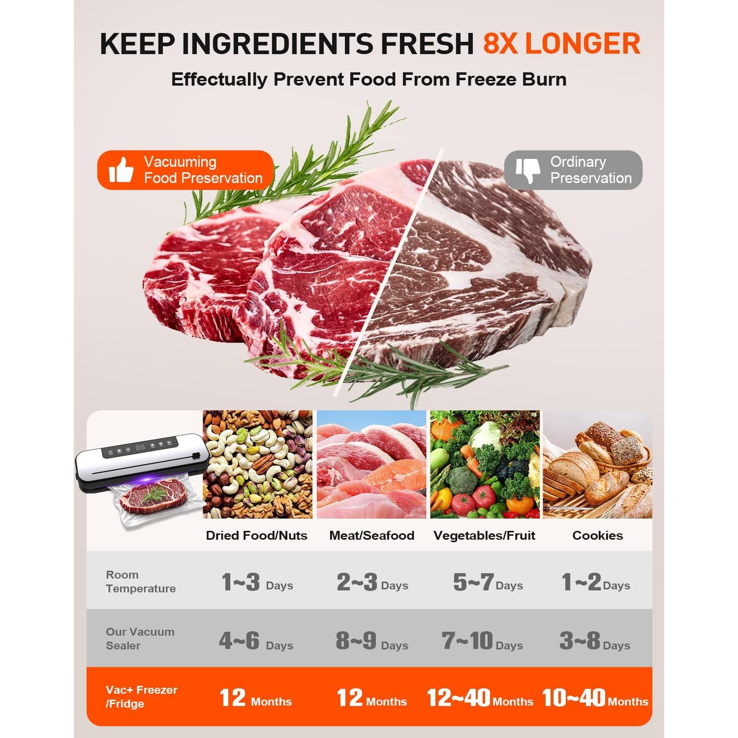 Máquina de Sellado al Vacío CEROBEAR HF-9011 75kPa